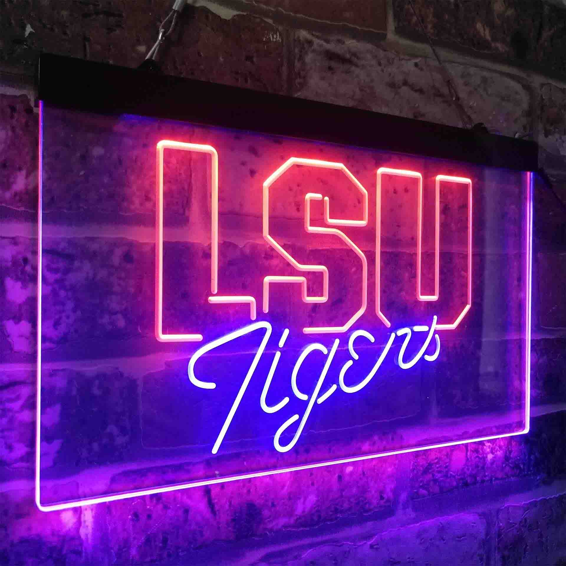 LSU Tigers NCAA College Football LED Neon Sign