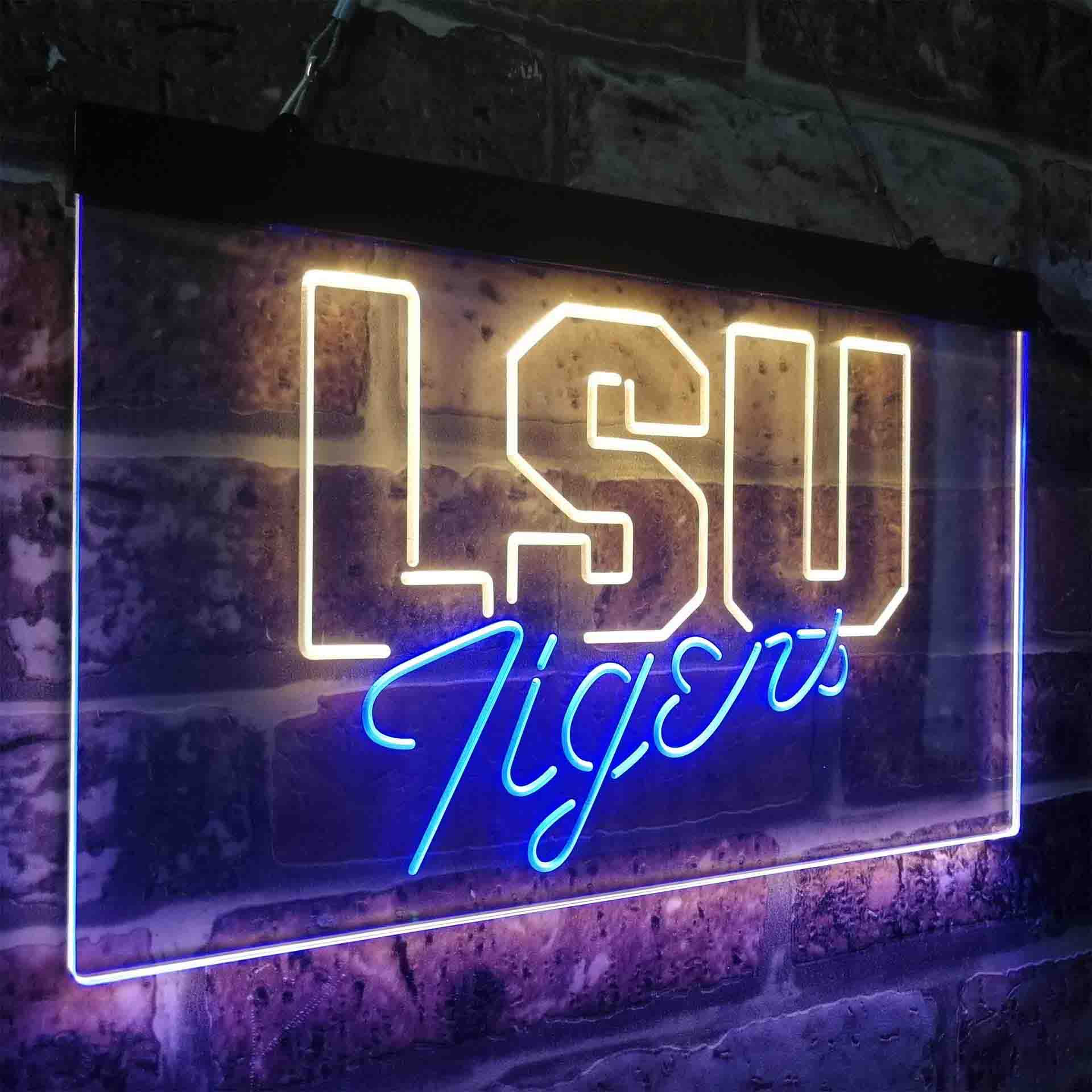 LSU Tigers NCAA College Football LED Neon Sign
