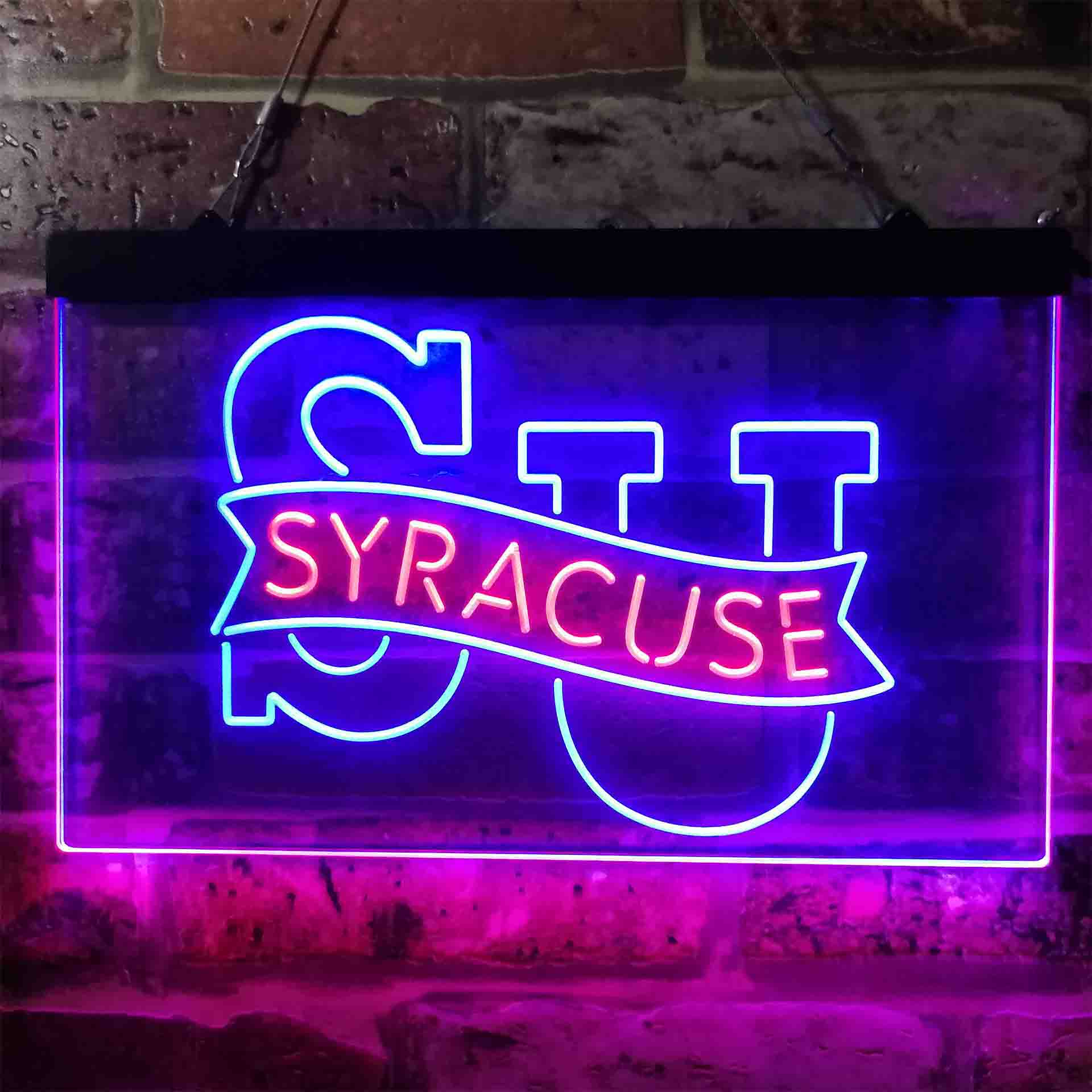 Syracuse Orange NCAA College Football LED Neon Sign