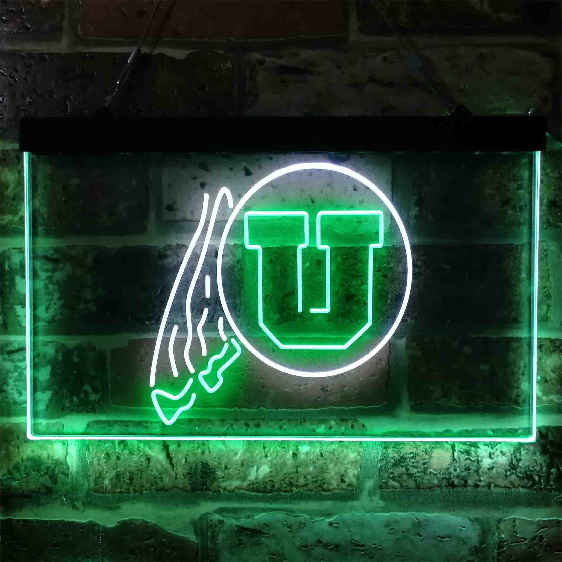 University Football Sport Team UU LED Neon Sign