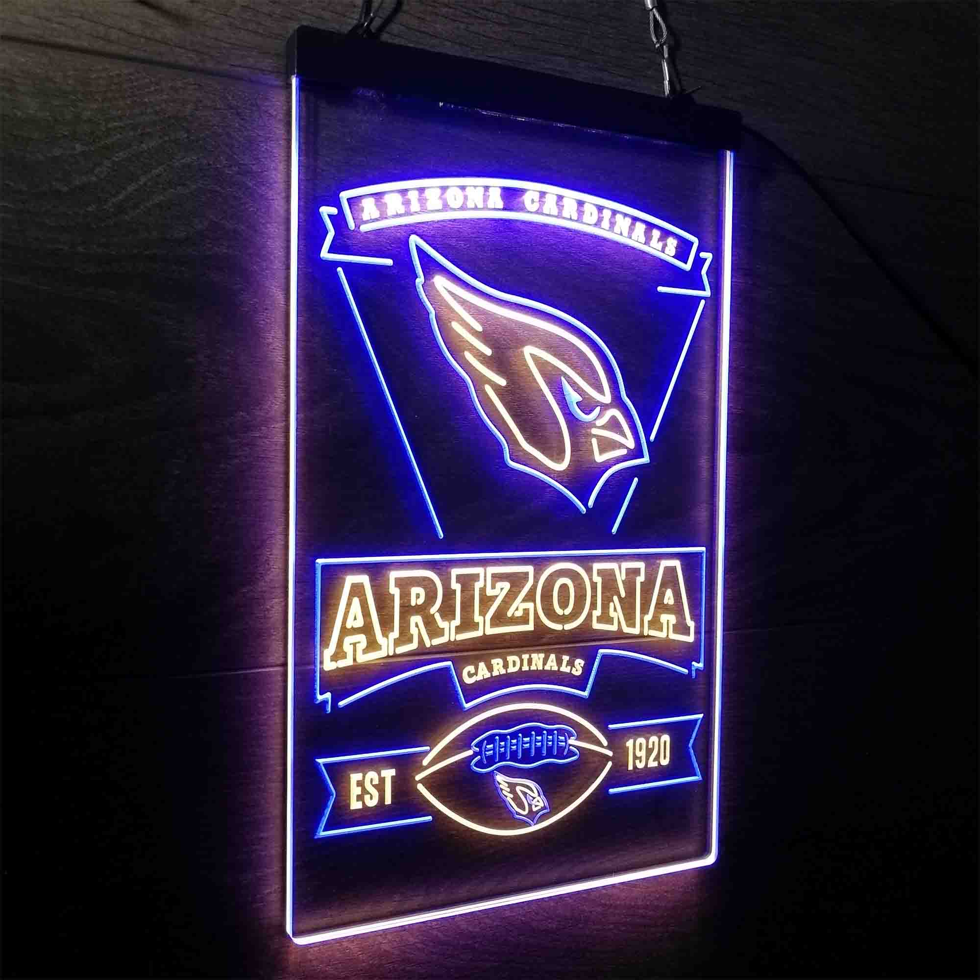 Arizona Cardinals Est. 1920 LED Neon Sign