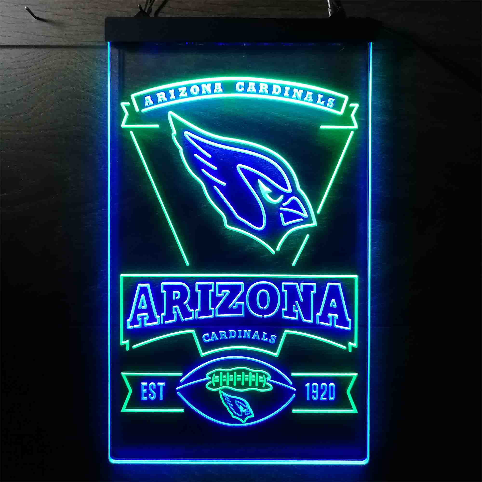 Arizona Cardinals Est. 1920 LED Neon Sign