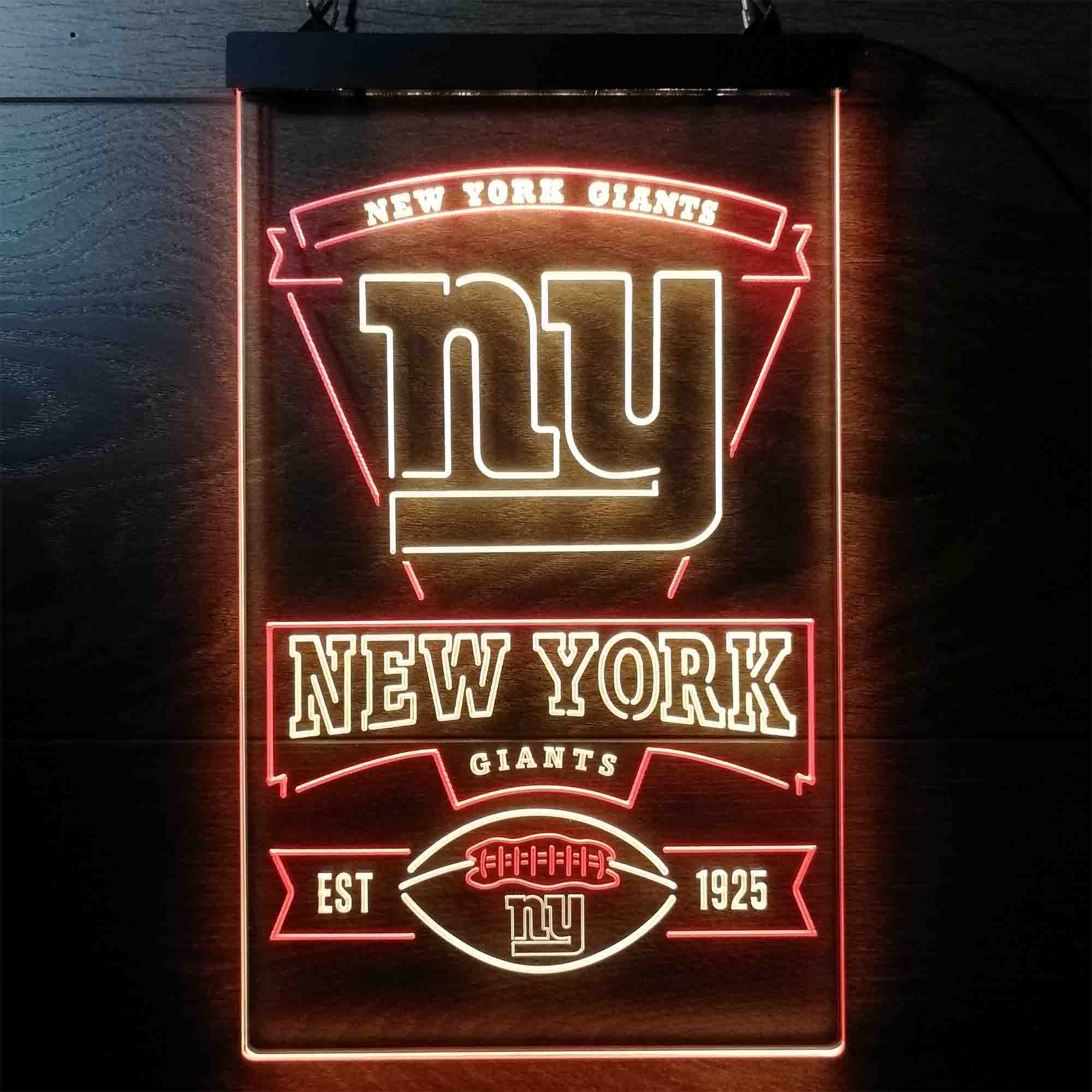 New York Giants Est. 1925 LED Neon Sign