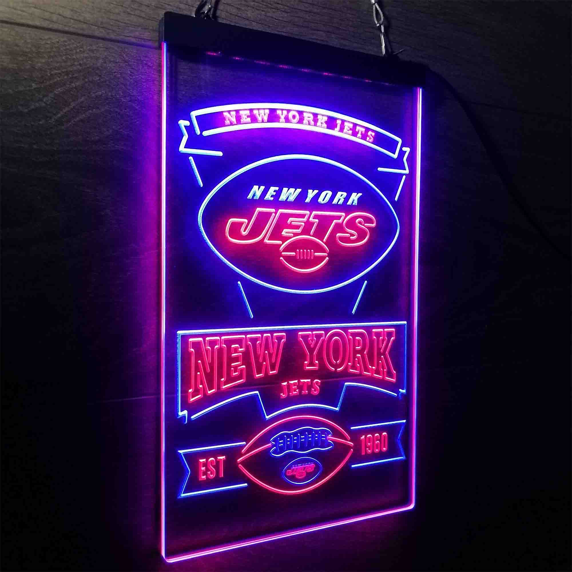 New York Jets Est. 1960 LED Neon Sign