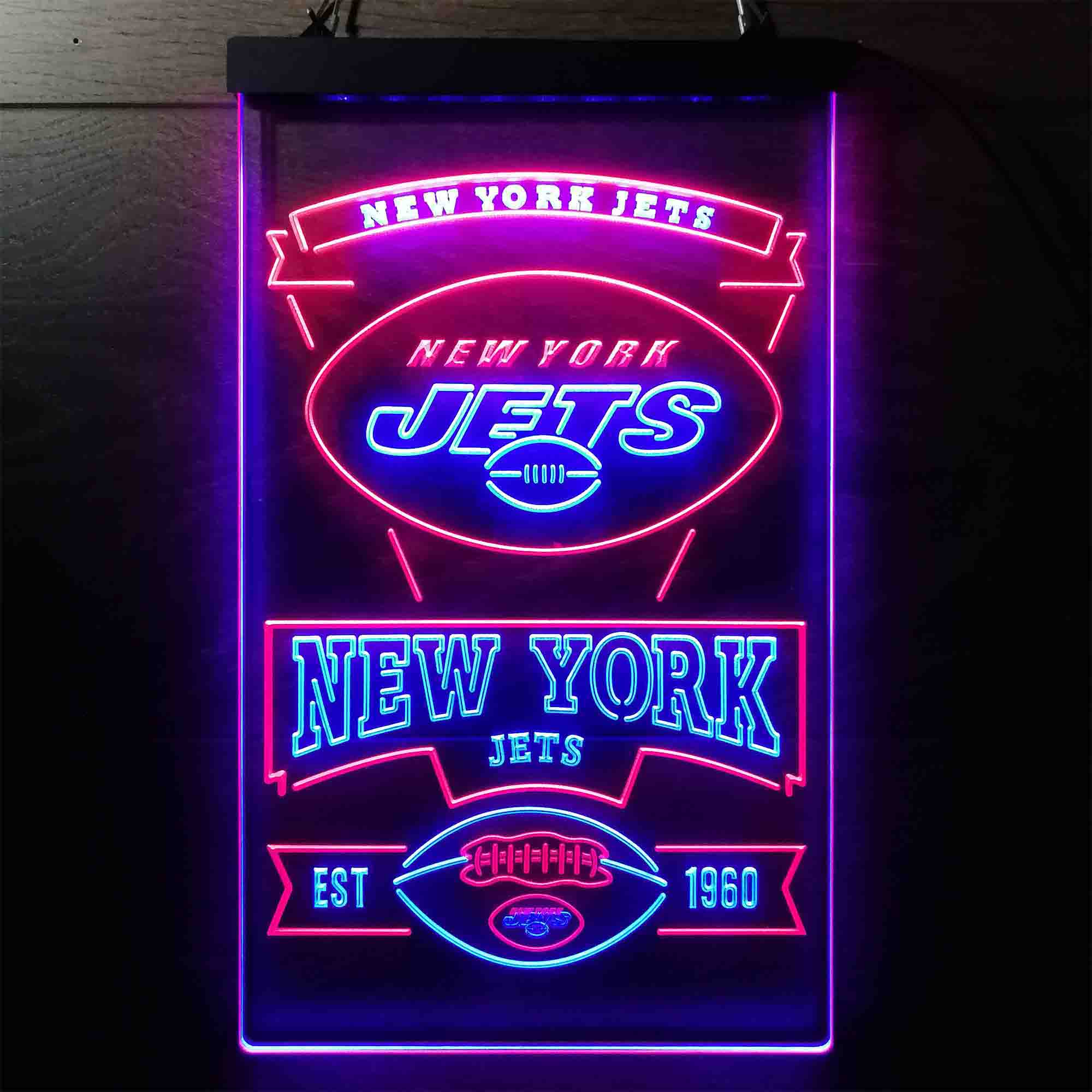 New York Jets Est. 1960 LED Neon Sign