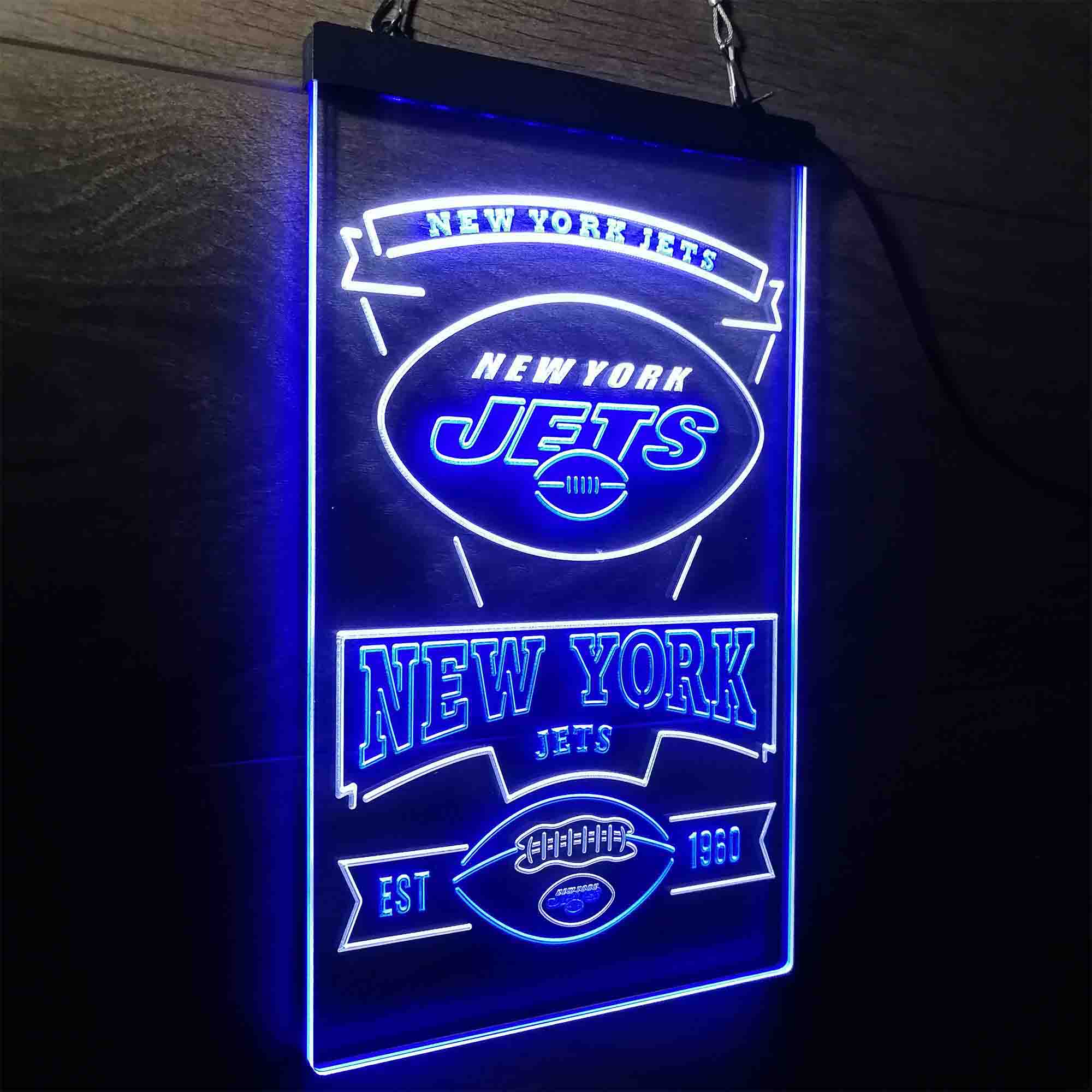 New York Jets Est. 1960 LED Neon Sign