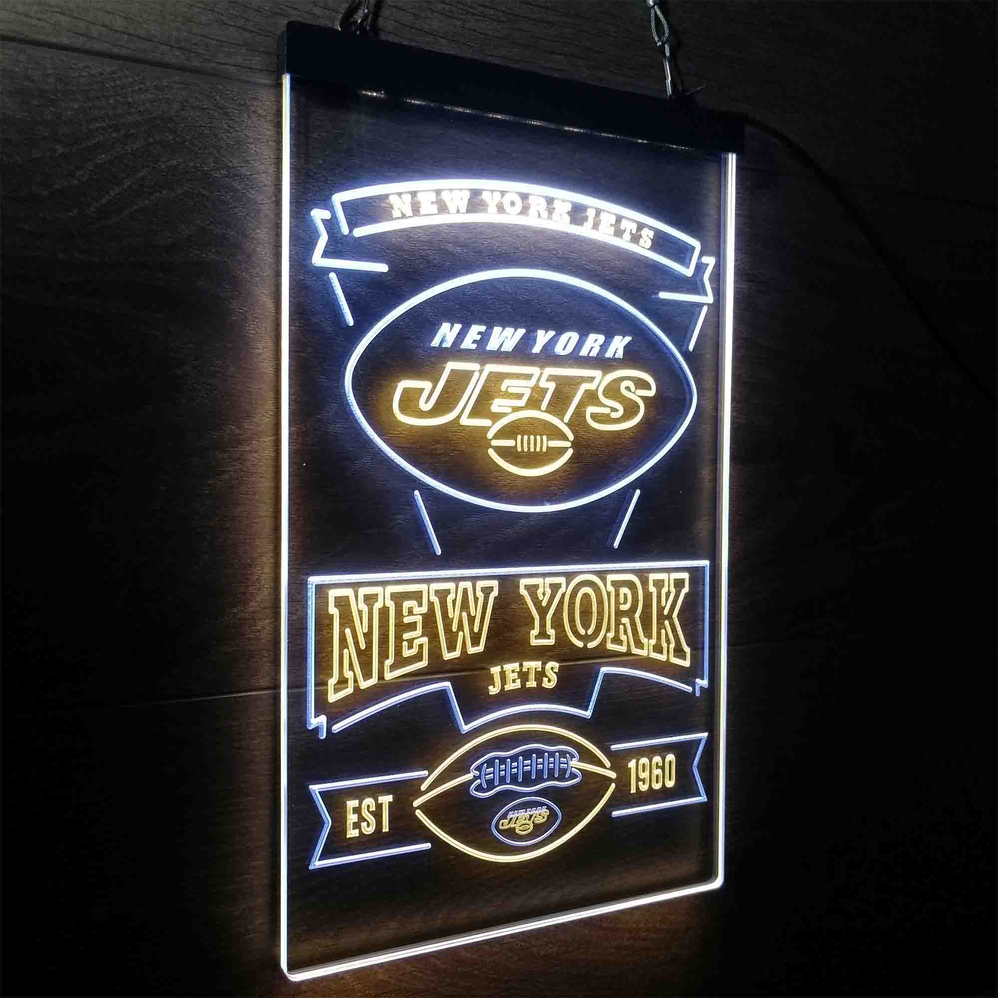 New York Jets Est. 1960 LED Neon Sign