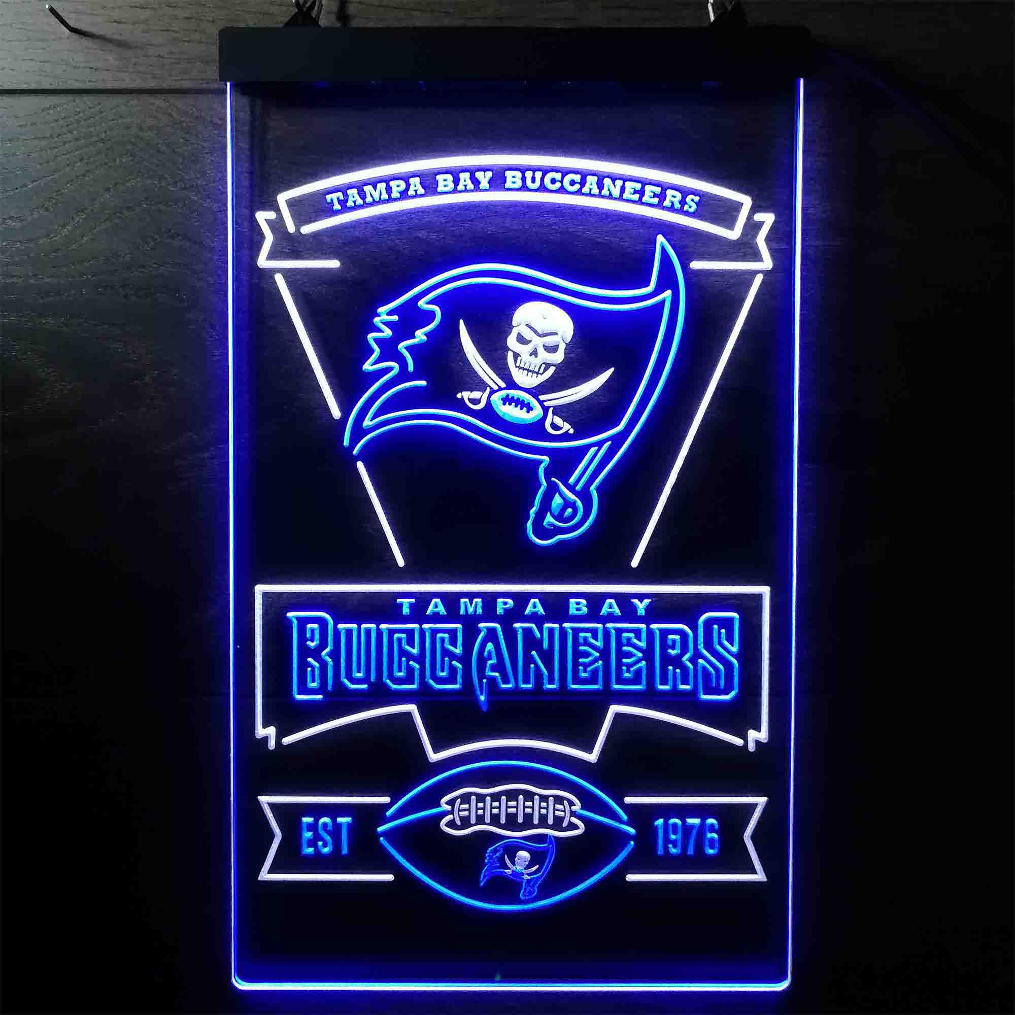 Tampas Bays League Club Buccaneerss LED Neon Sign