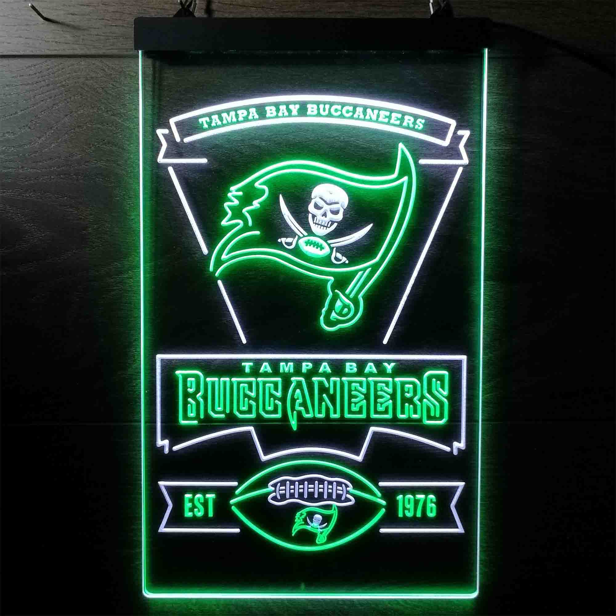 Tampas Bays League Club Buccaneerss LED Neon Sign