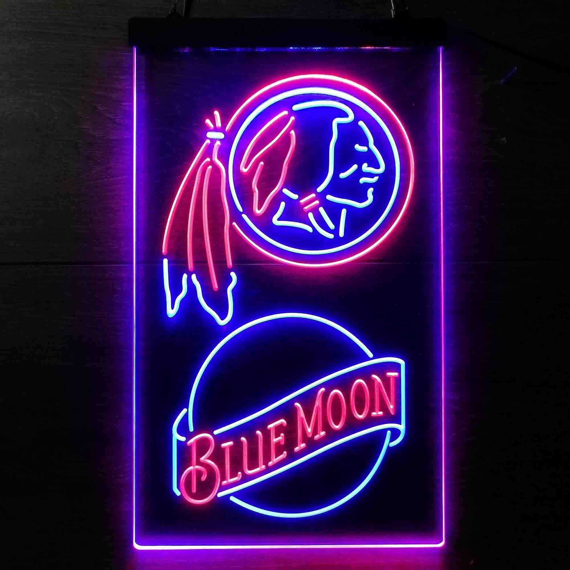Blue Moon Bar Washington Est. 1932 LED Neon Sign