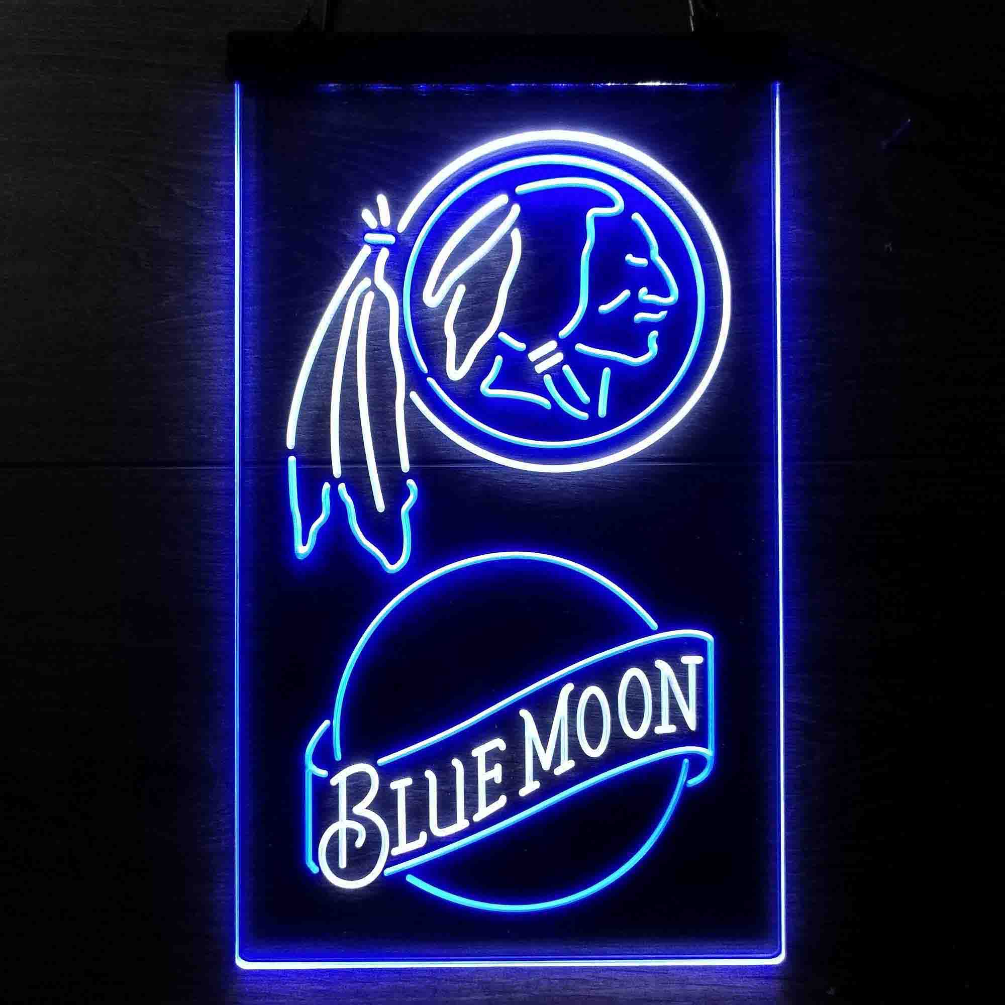 Blue Moon Bar Washington Est. 1932 LED Neon Sign