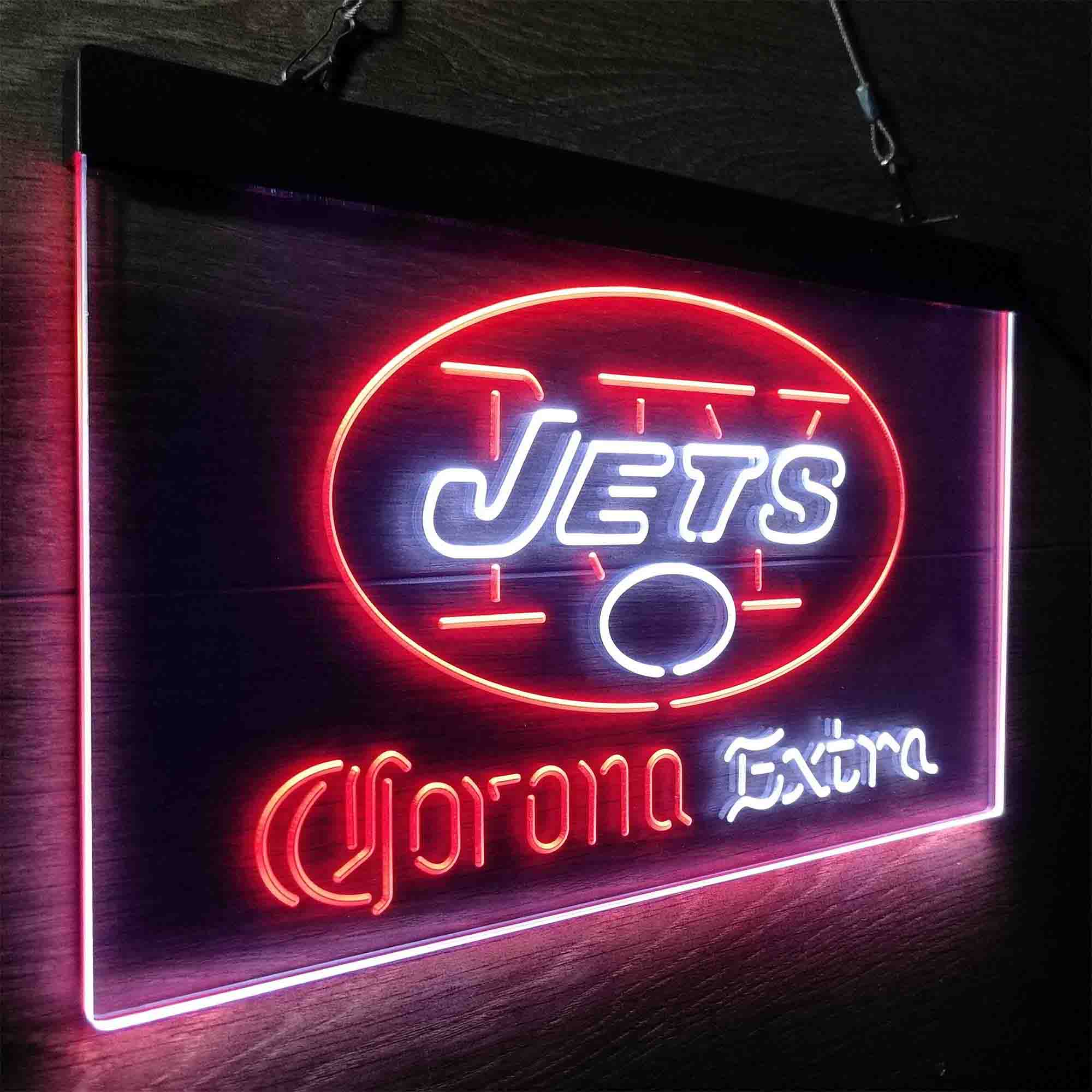 Corona Extra Bar New York Jets Est. 1960 LED Neon Sign