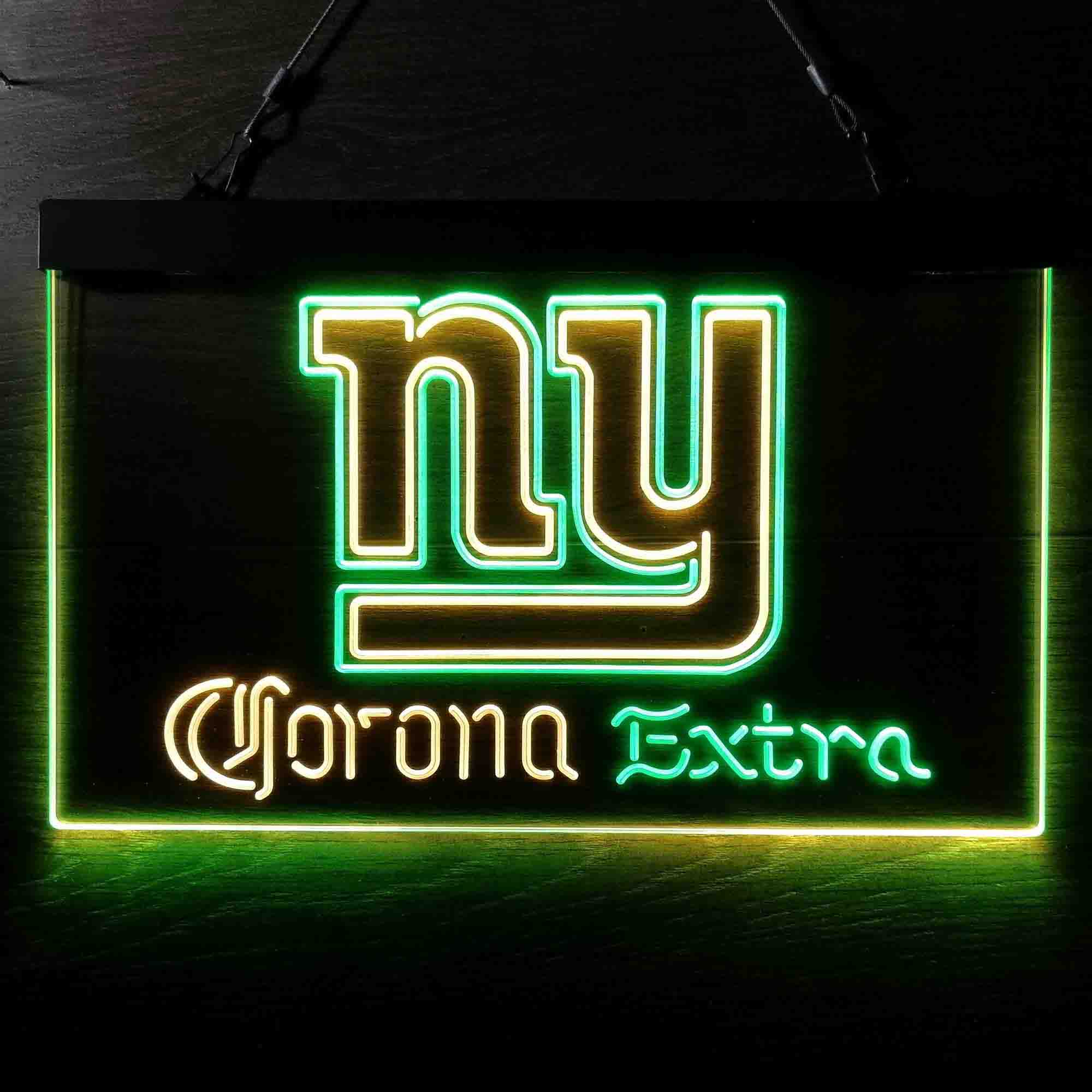 Corona Extra Bar New York Giants Est. 1925 LED Neon Sign