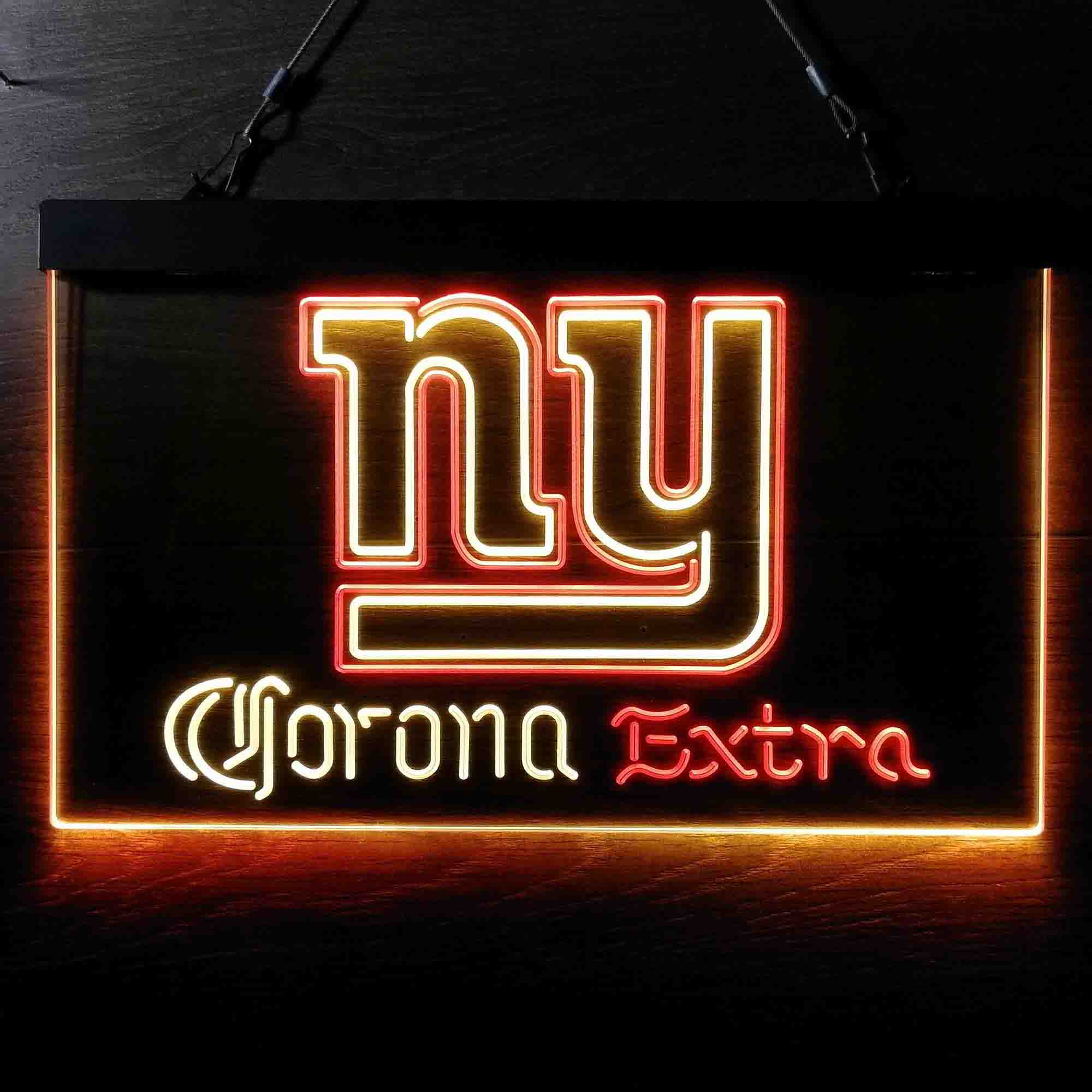 Corona Extra Bar New York Giants Est. 1925 LED Neon Sign