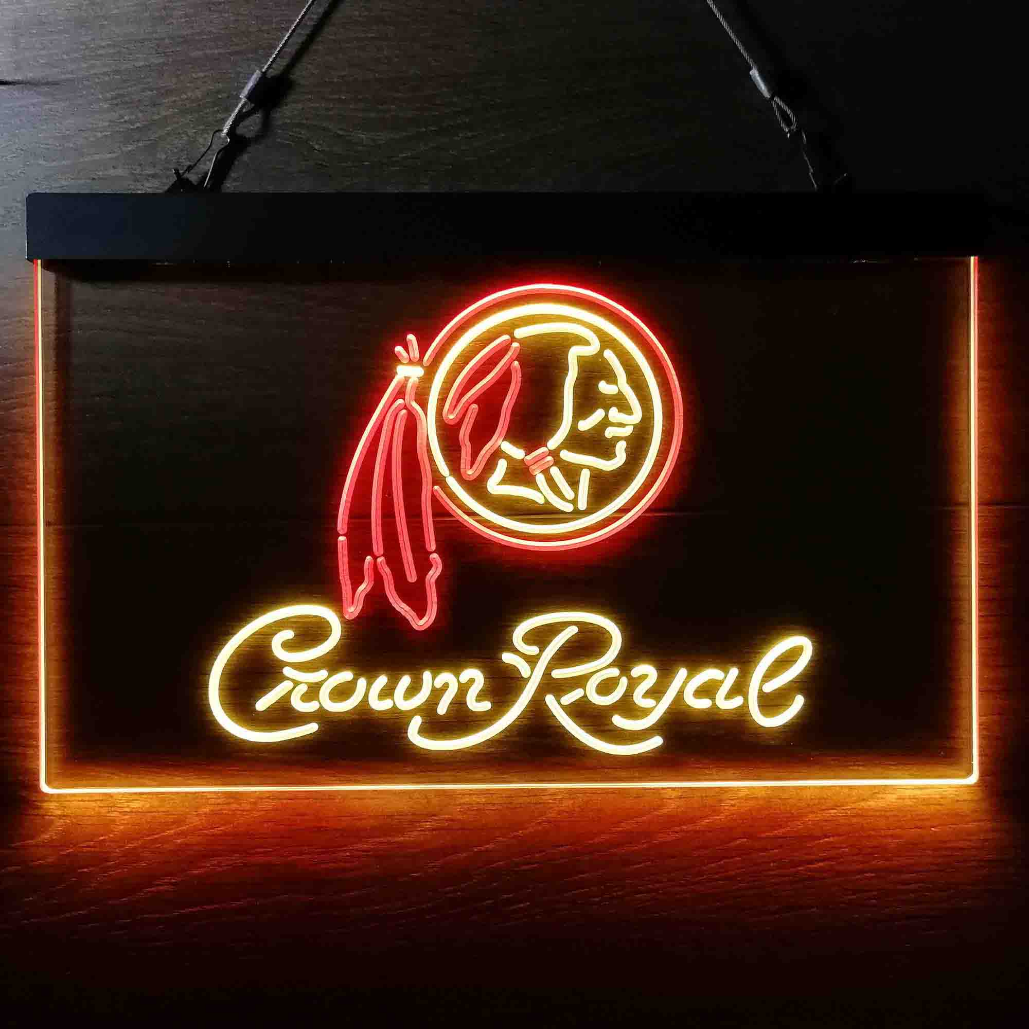 Crown Royal Bar Washington Est. 1932 LED Neon Sign