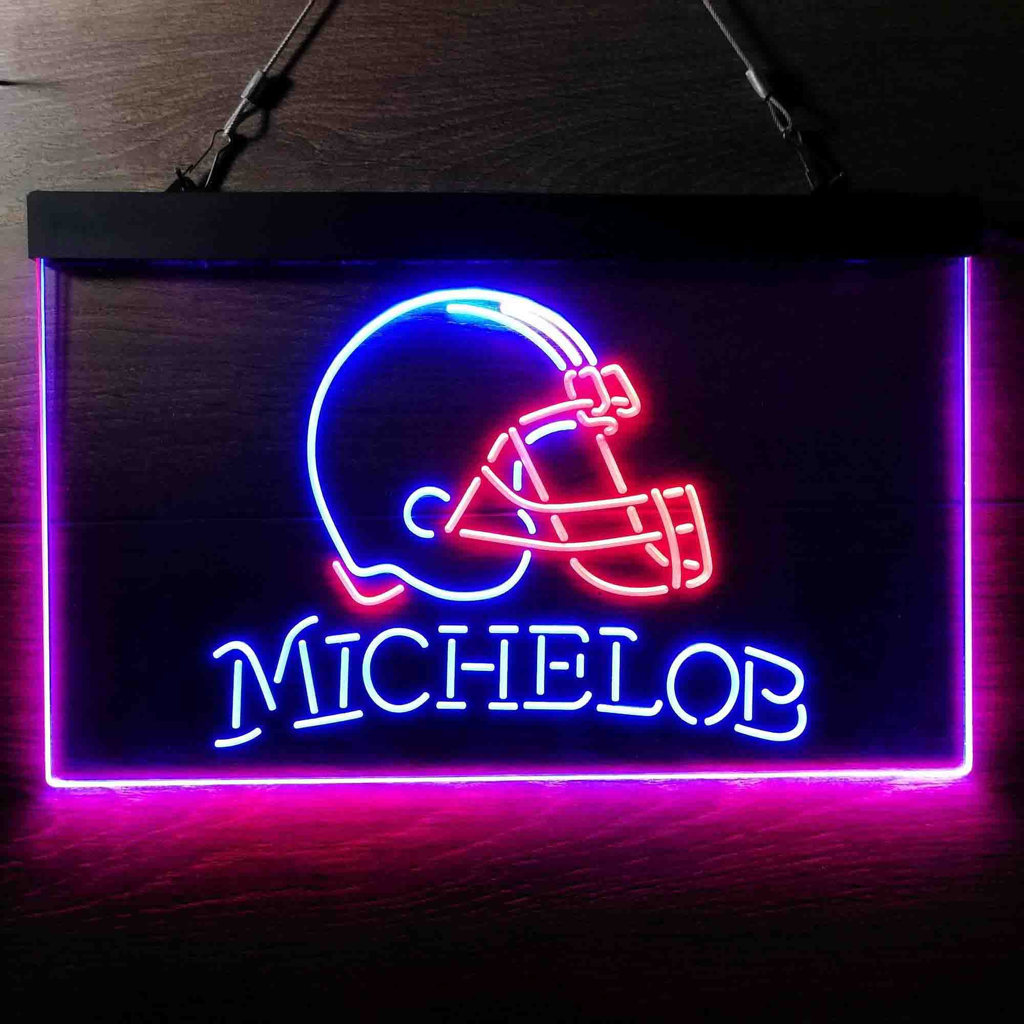 Michelob Bar Cleveland Browns Est. 1946 LED Neon Sign