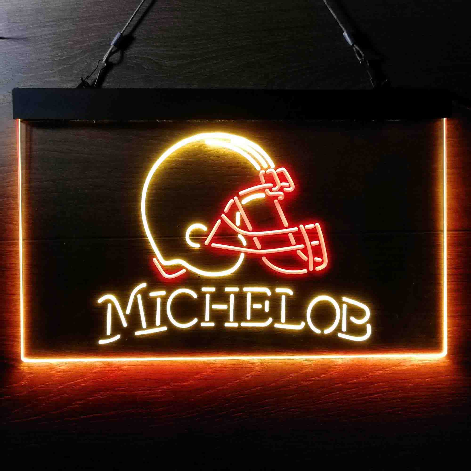 Michelob Bar Cleveland Browns Est. 1946 LED Neon Sign