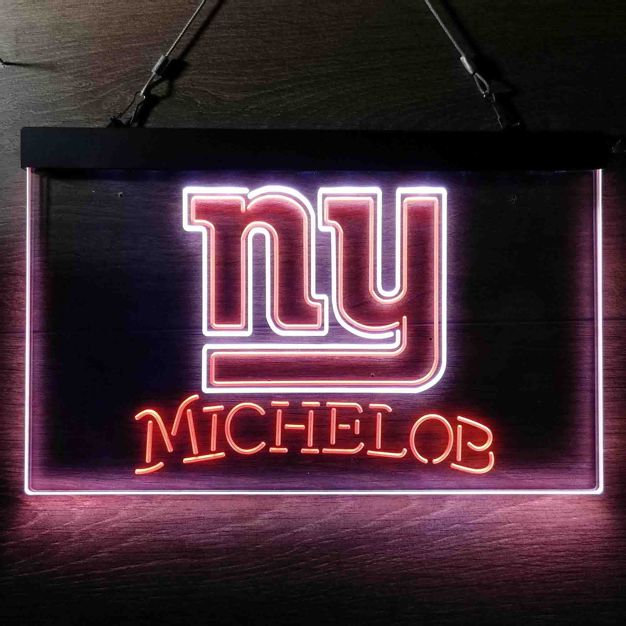 Michelob Bar New York Giants Est. 1925 LED Neon Sign