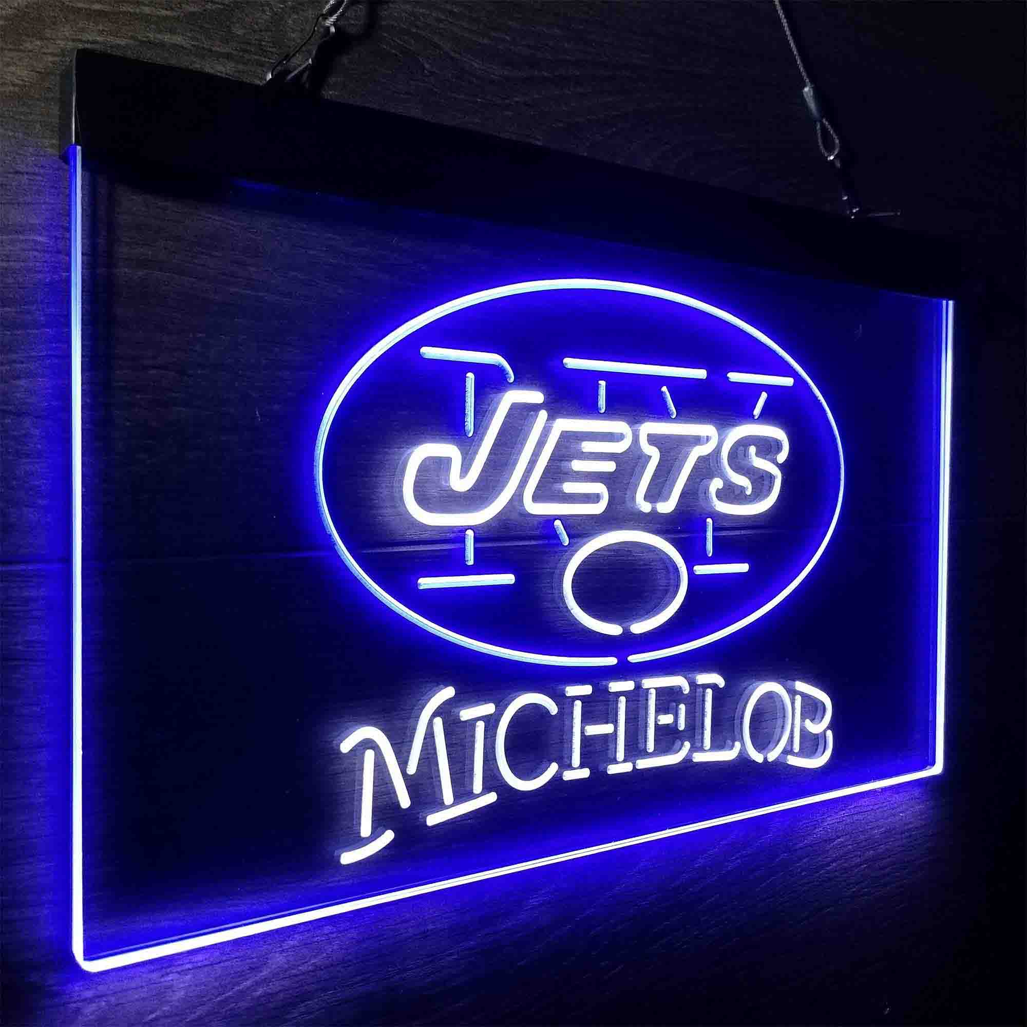 Michelob Bar New York Jets Est. 1960 LED Neon Sign