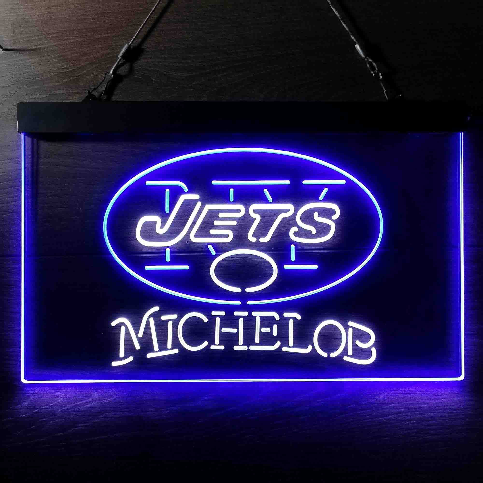 Michelob Bar New York Jets Est. 1960 LED Neon Sign