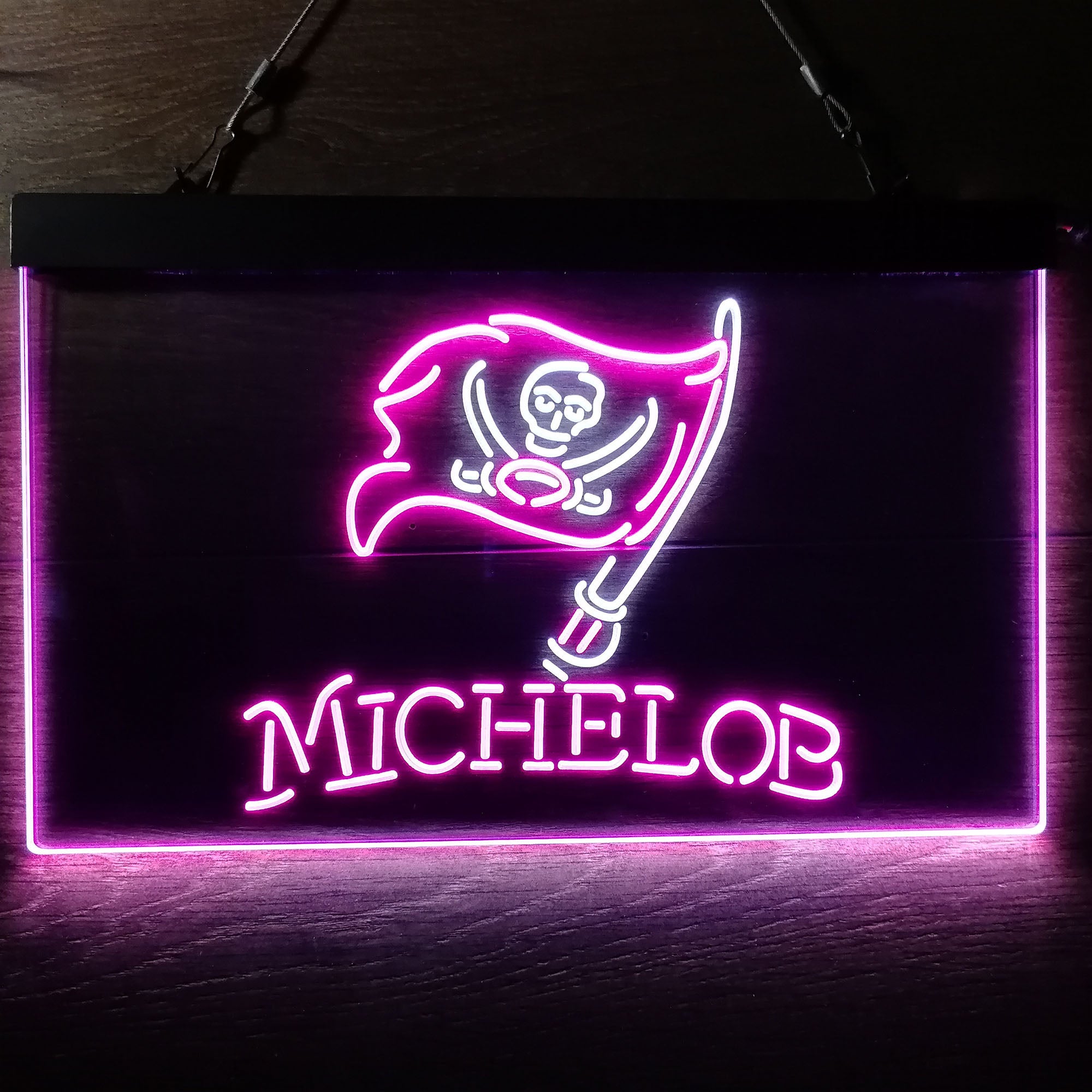 Michelob Bar Tampa Bay Buccaneers Est. 1976 LED Neon Sign