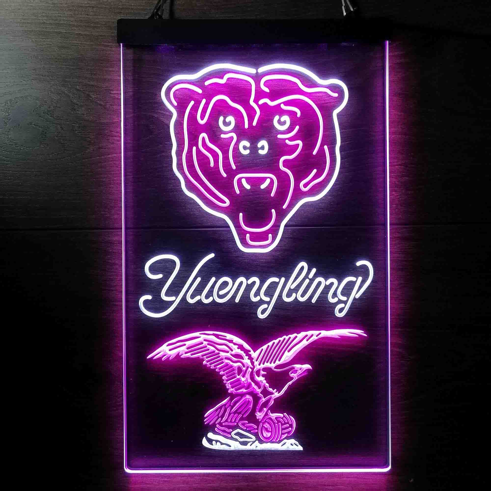 Yuengling Bar Chicago Bears Est. 1920 LED Neon Sign