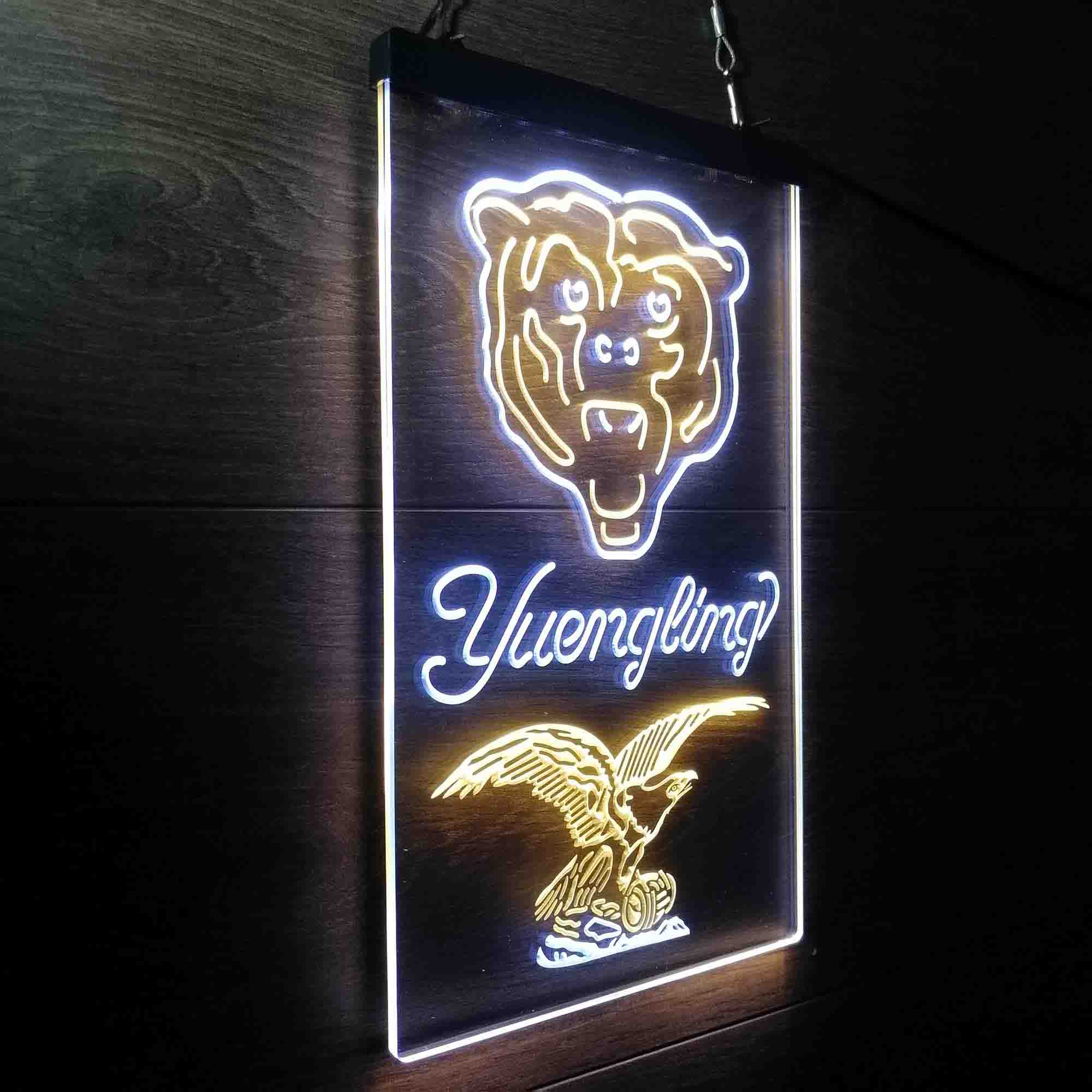 Yuengling Bar Chicago Bears Est. 1920 LED Neon Sign