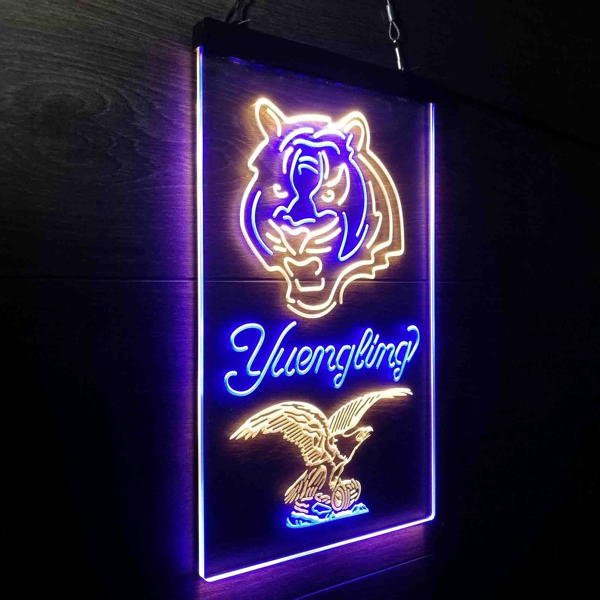 Yuengling Bar Cincinnati Bengals Est. 1968 LED Neon Sign