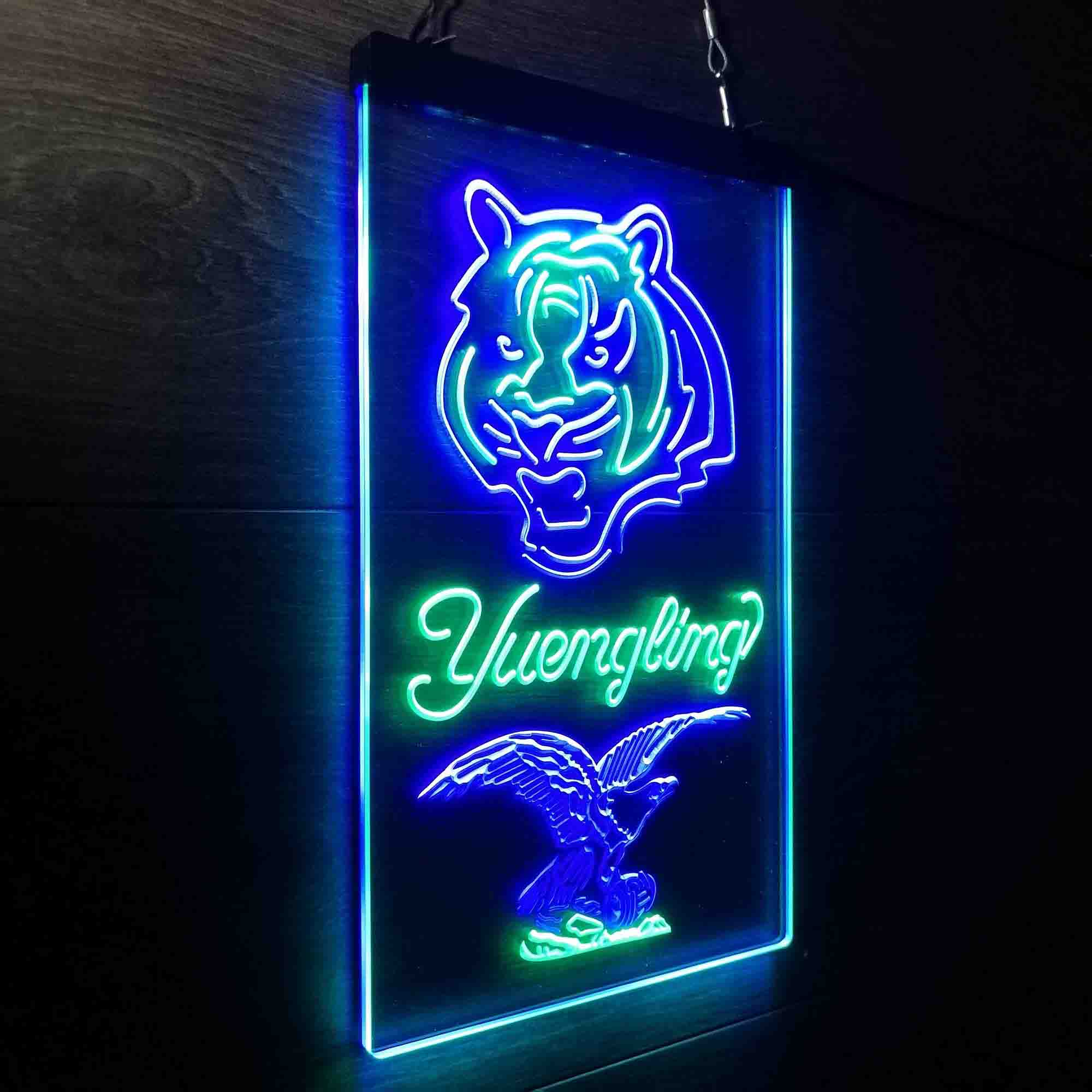 Yuengling Bar Cincinnati Bengals Est. 1968 LED Neon Sign