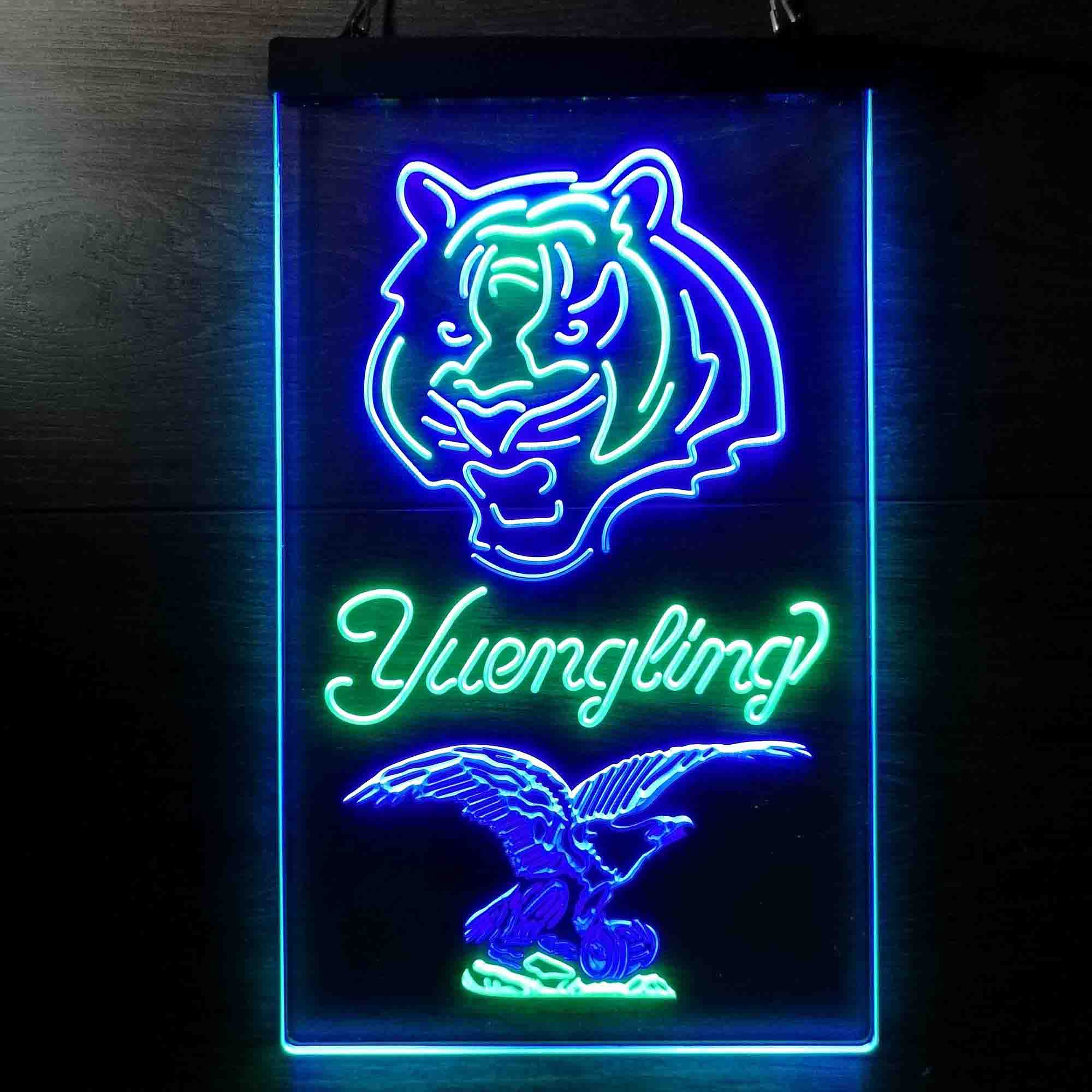 Yuengling Bar Cincinnati Bengals Est. 1968 LED Neon Sign