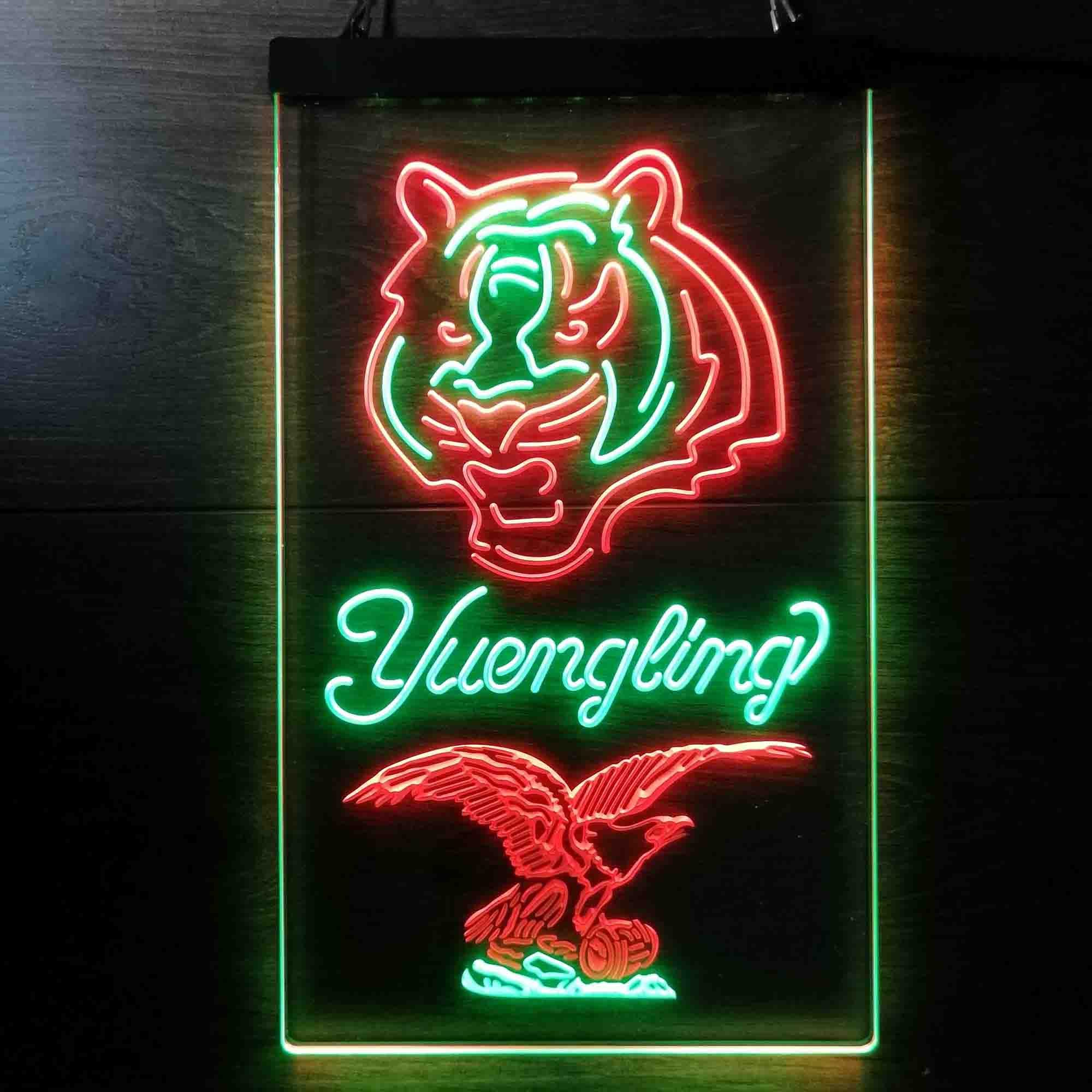 Yuengling Bar Cincinnati Bengals Est. 1968 LED Neon Sign