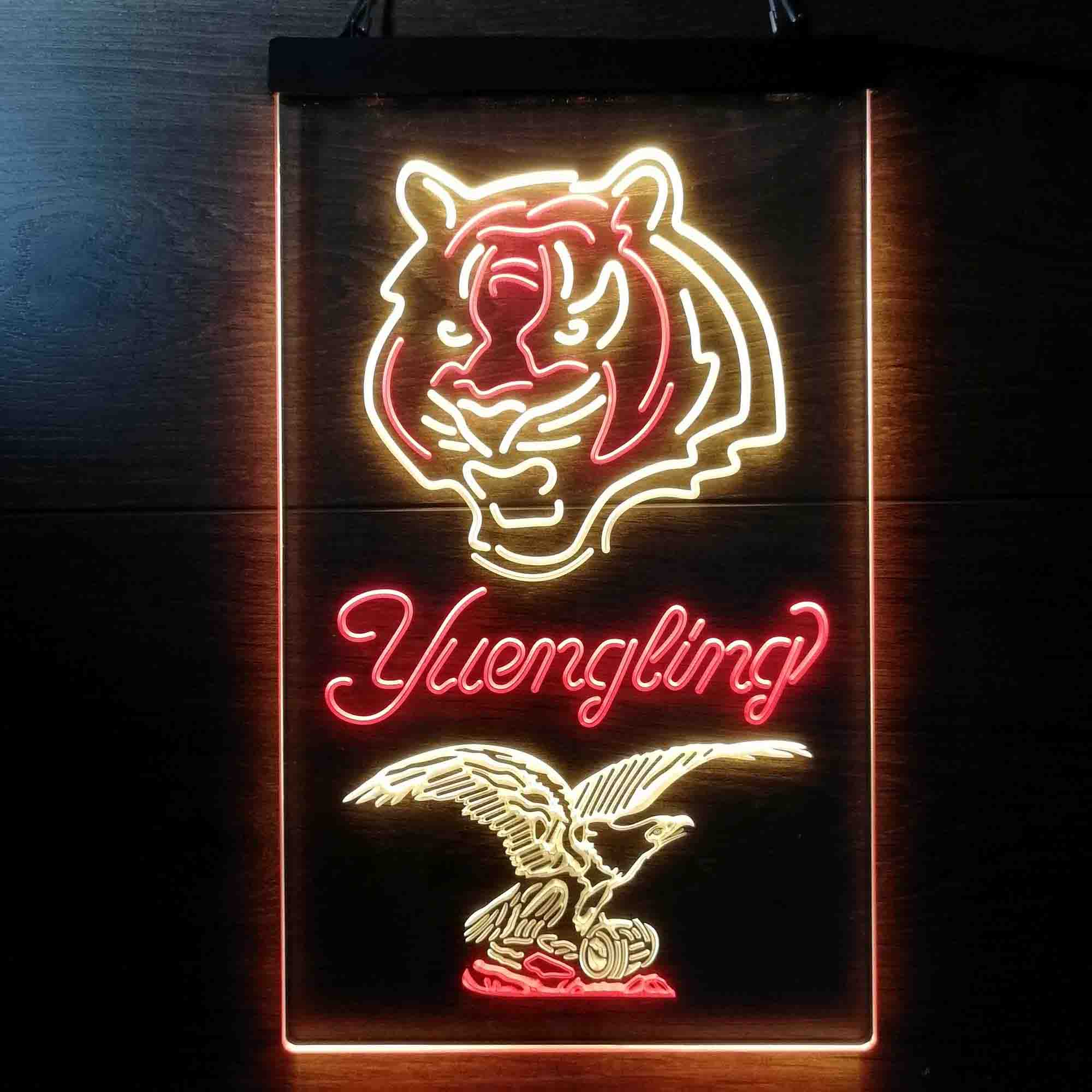 Yuengling Bar Cincinnati Bengals Est. 1968 LED Neon Sign