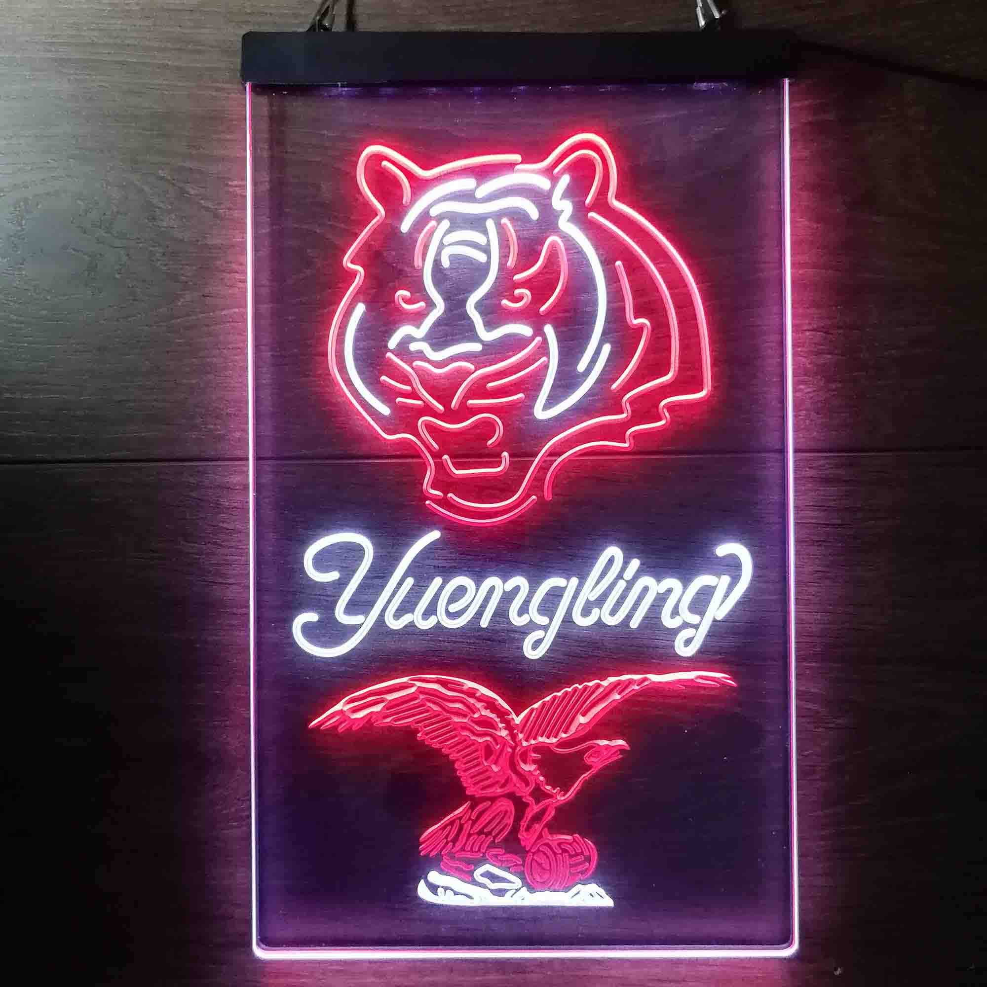 Yuengling Bar Cincinnati Bengals Est. 1968 LED Neon Sign