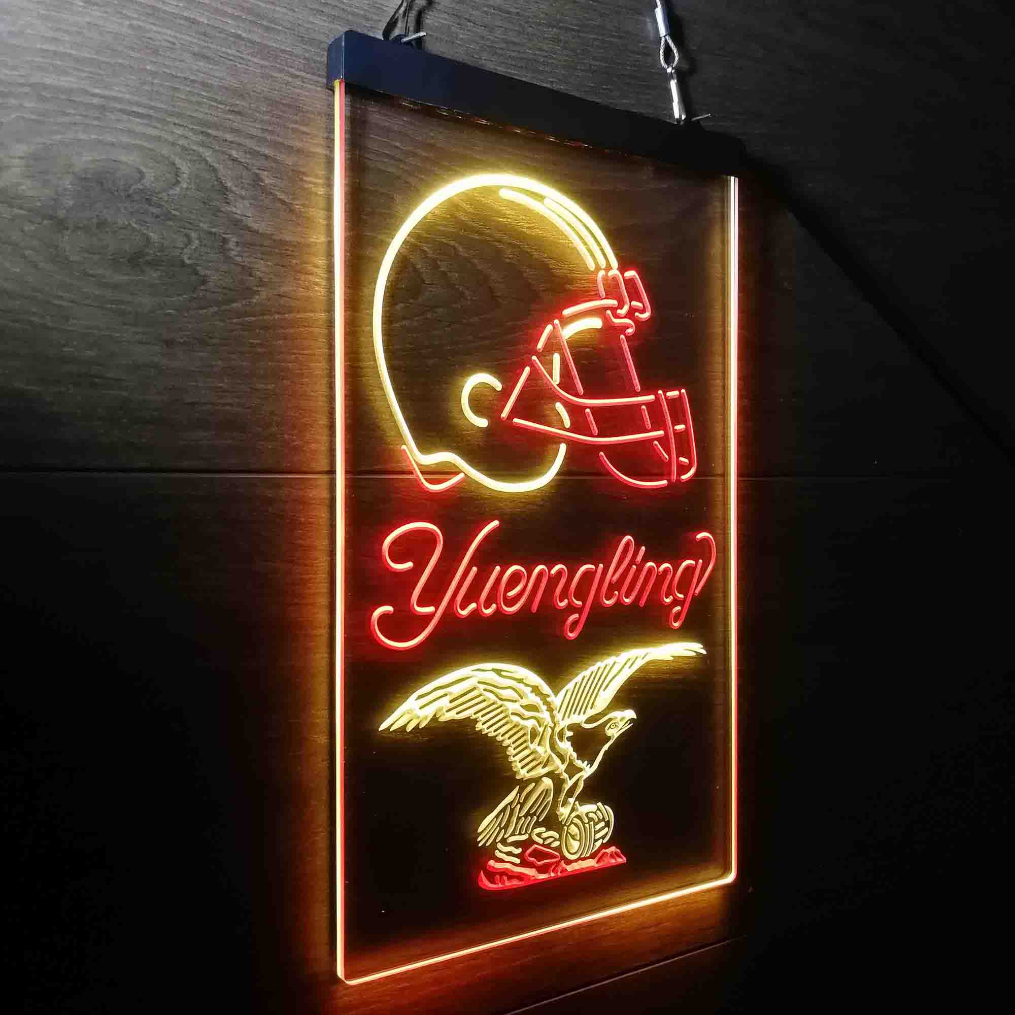 Yuengling Bar Cleveland Browns Est. 1946 LED Neon Sign