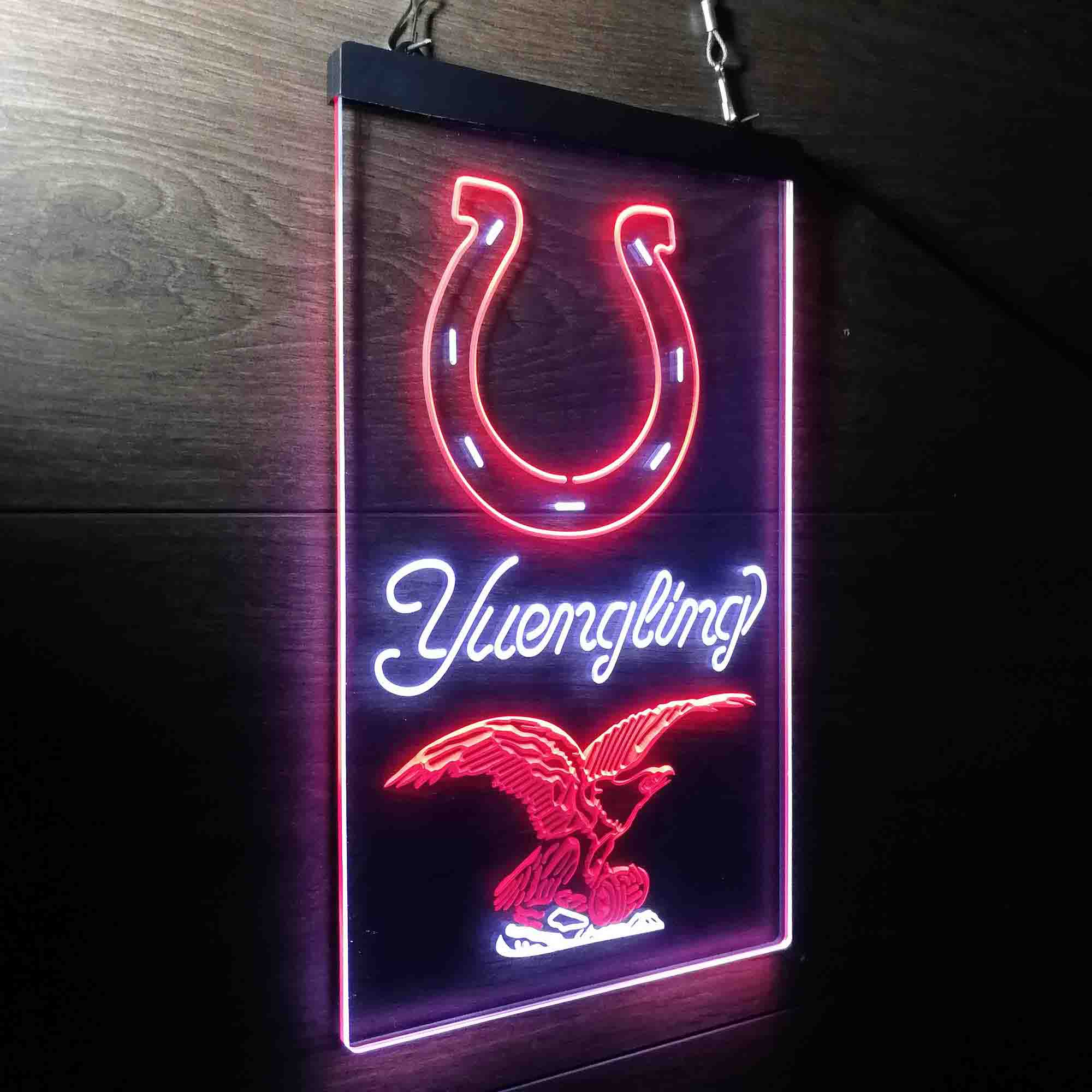 Yuengling Bar Indianapolis Colts Est. 1953 LED Neon Sign