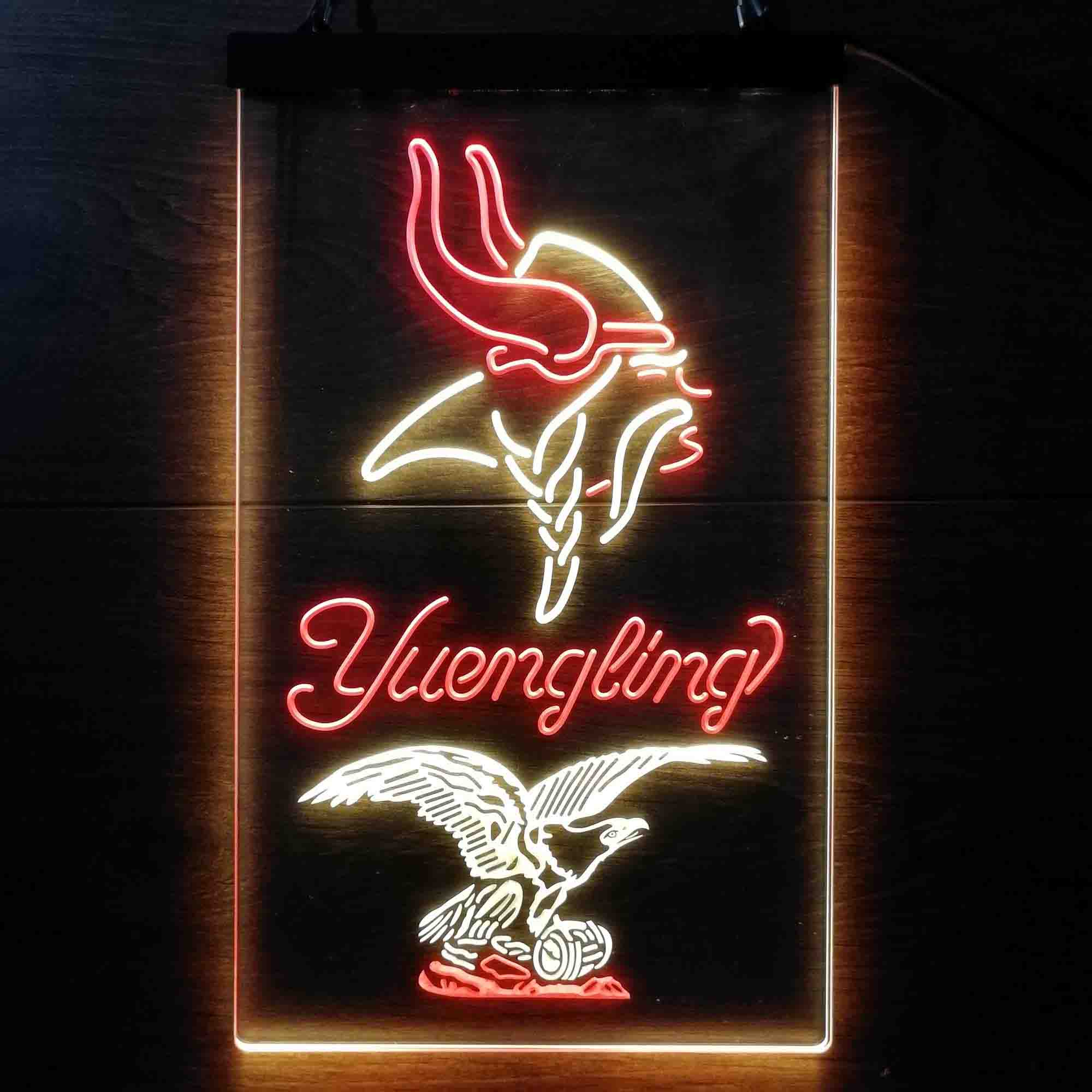 Yuengling Bar Minnesota Vikings Est. 1961 LED Neon Sign