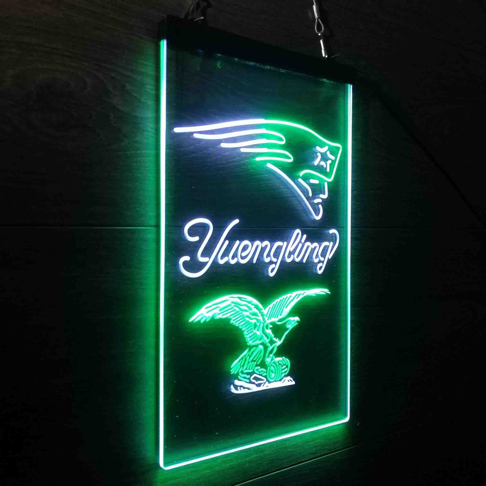 Yuengling Bar New England Patriots Est. 1960 LED Neon Sign