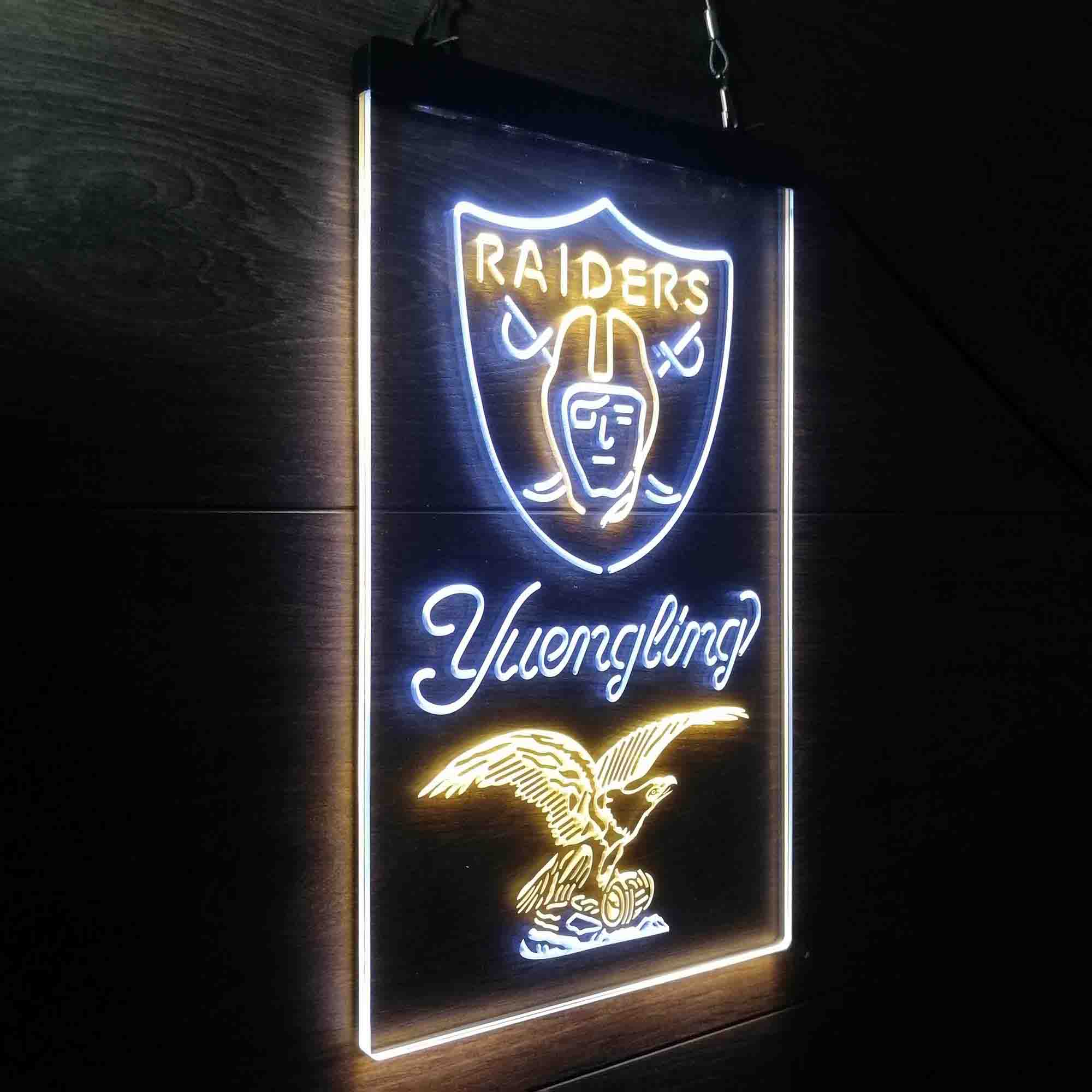 Yuengling Bar Oakland Raiders Est. 1960 LED Neon Sign