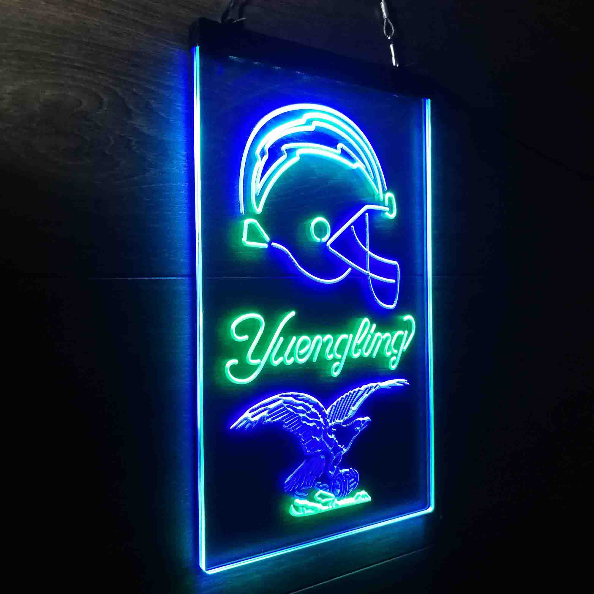 Yuengling Bar Los Angeles Chargers Est. 1960 LED Neon Sign