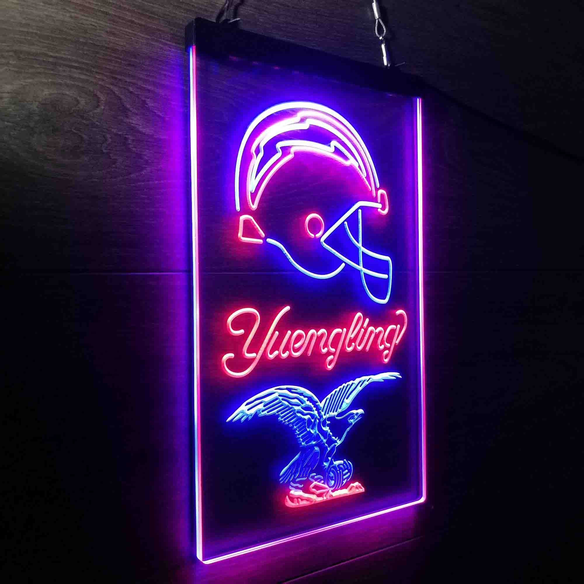 Yuengling Bar Los Angeles Chargers Est. 1960 LED Neon Sign