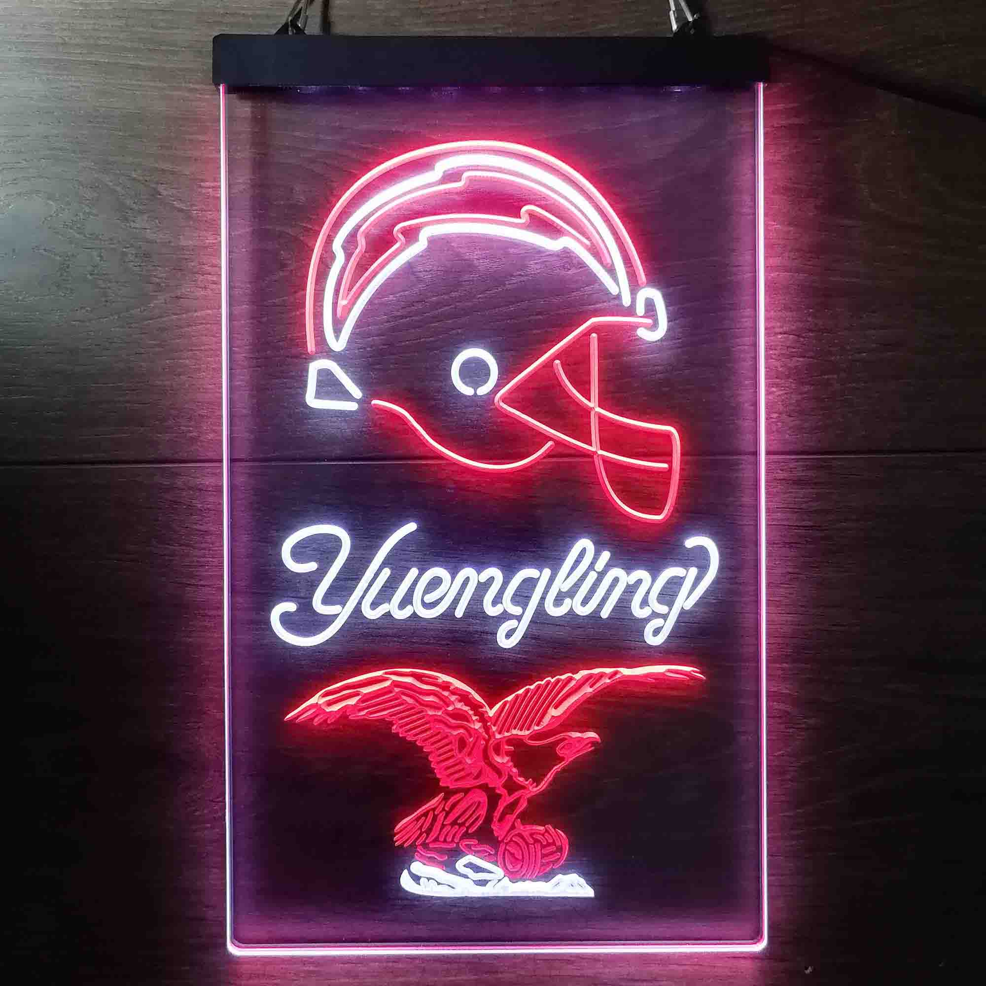 Yuengling Bar Los Angeles Chargers Est. 1960 LED Neon Sign