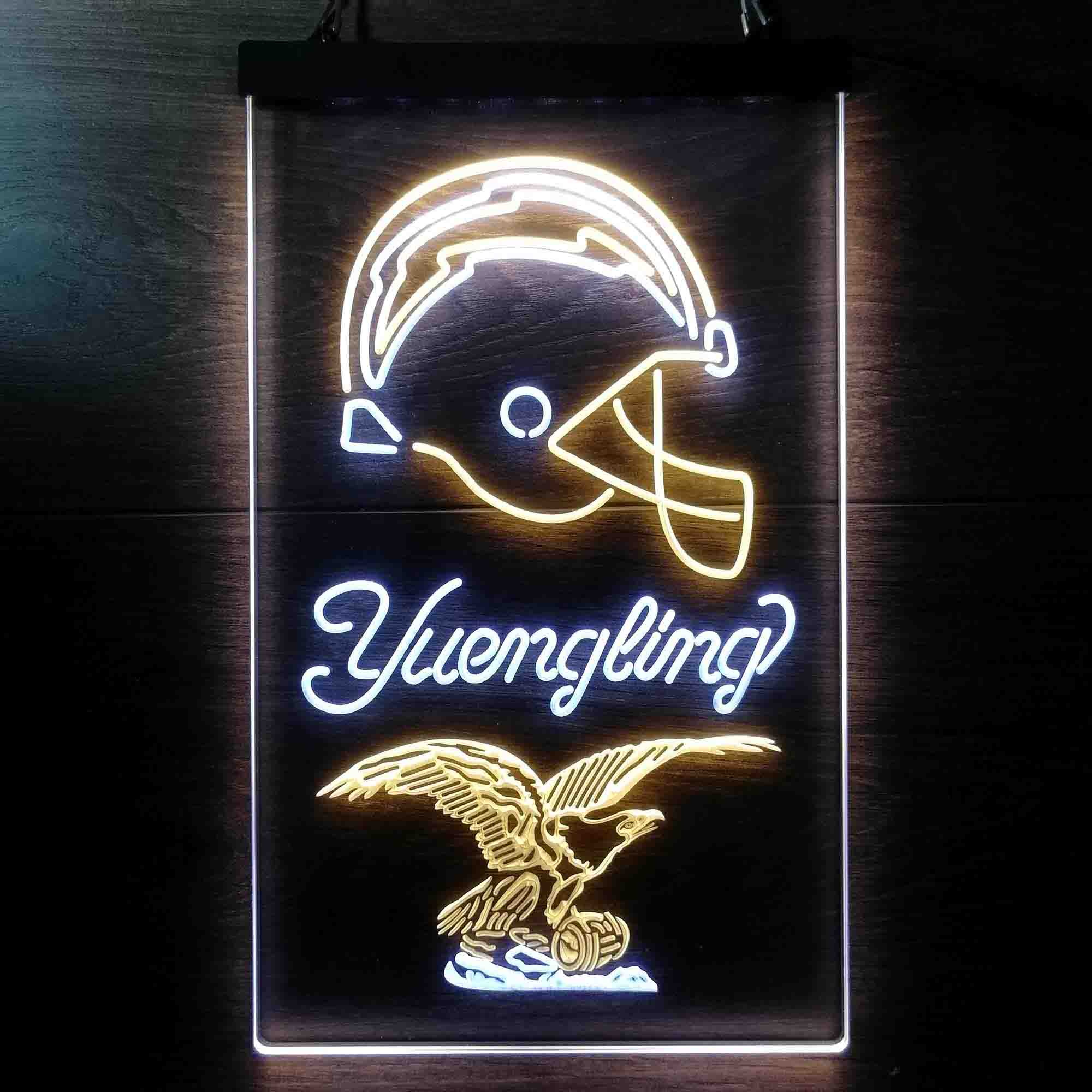 Yuengling Bar Los Angeles Chargers Est. 1960 LED Neon Sign