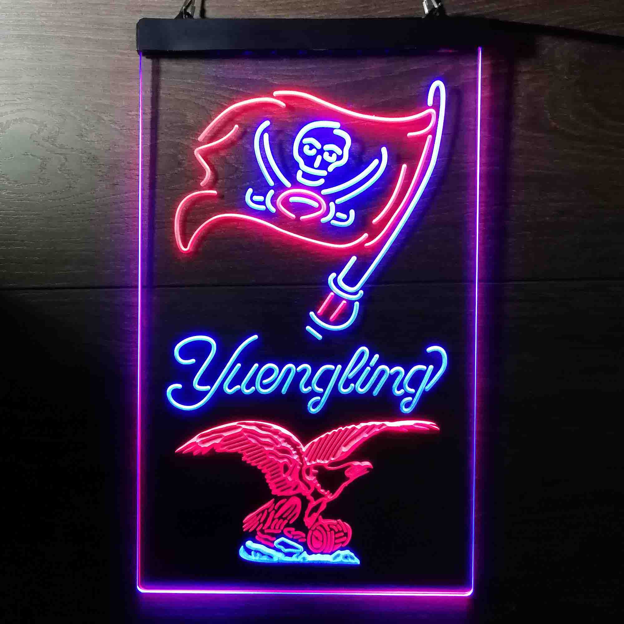 Yuengling Bar Tampa Bay Buccaneers Est. 1976 LED Neon Sign