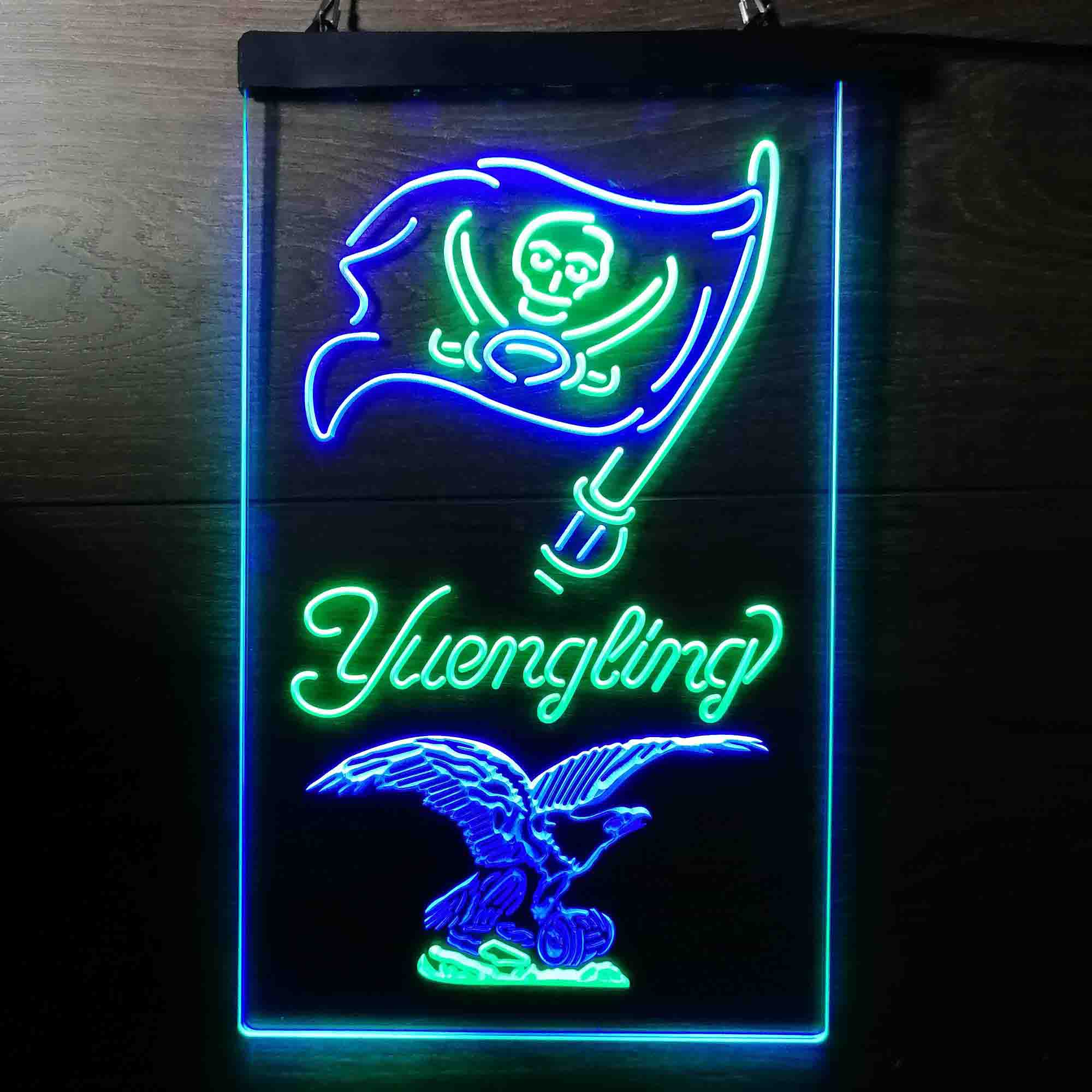 Yuengling Bar Tampa Bay Buccaneers Est. 1976 LED Neon Sign