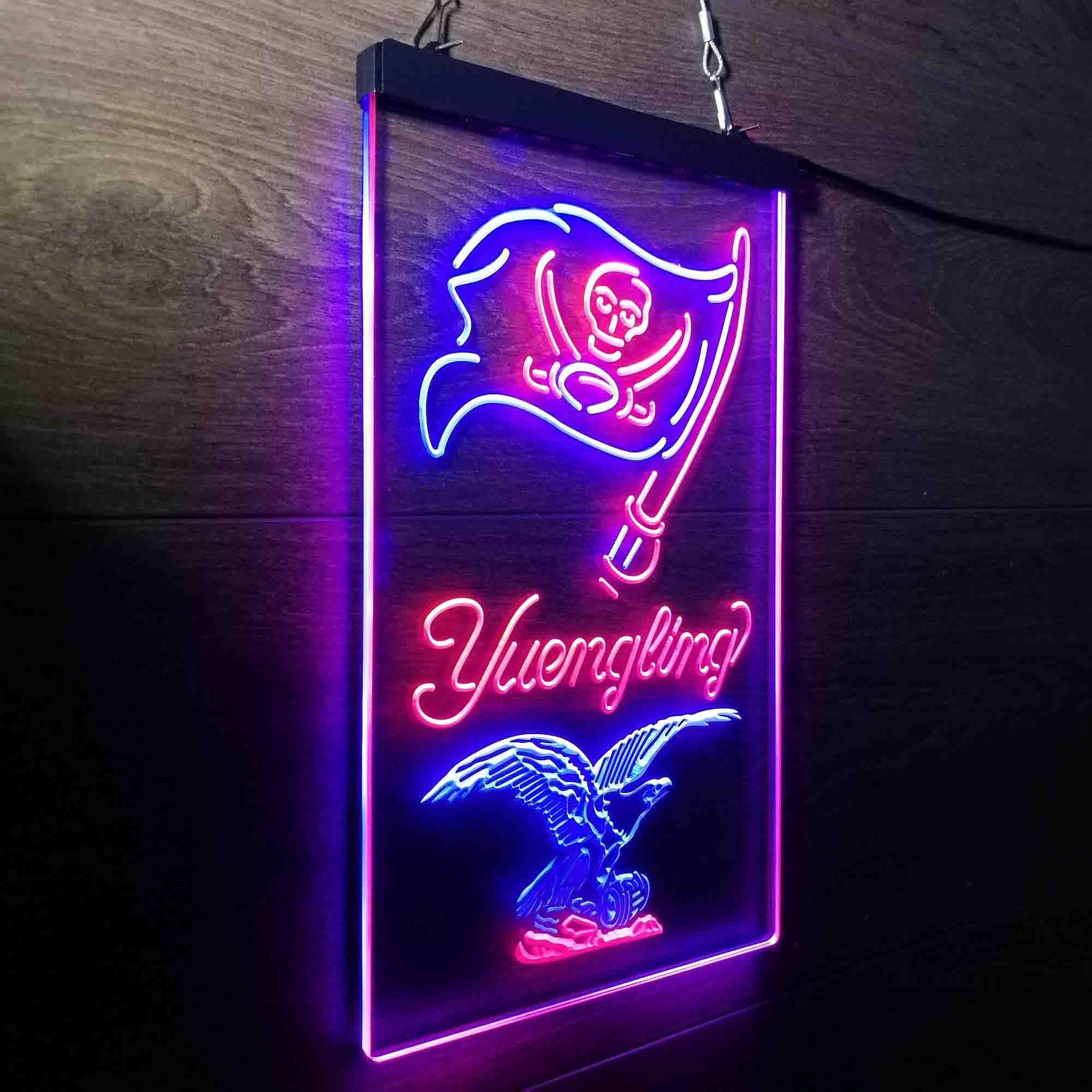 Yuengling Bar Tampa Bay Buccaneers Est. 1976 LED Neon Sign