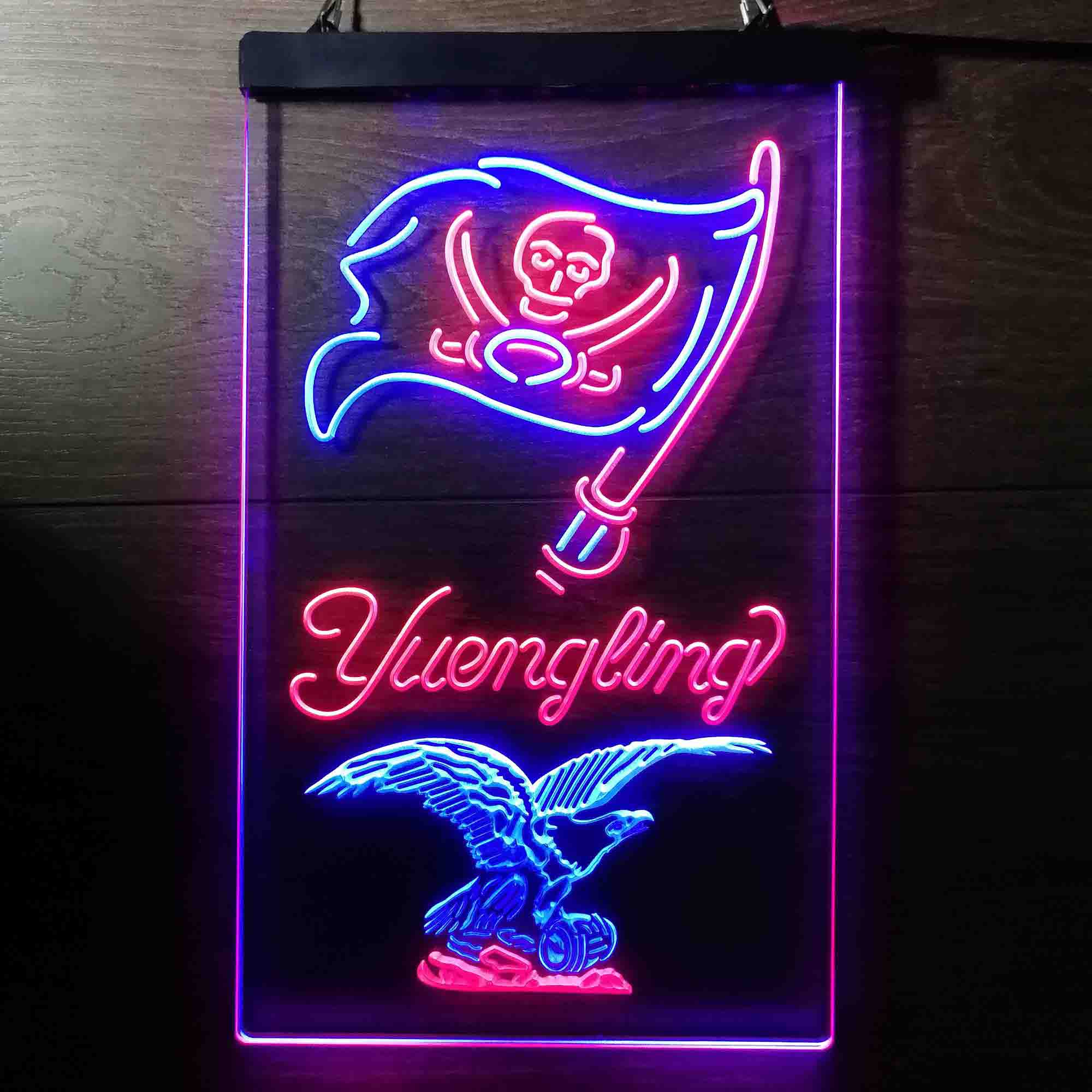 Yuengling Bar Tampa Bay Buccaneers Est. 1976 LED Neon Sign