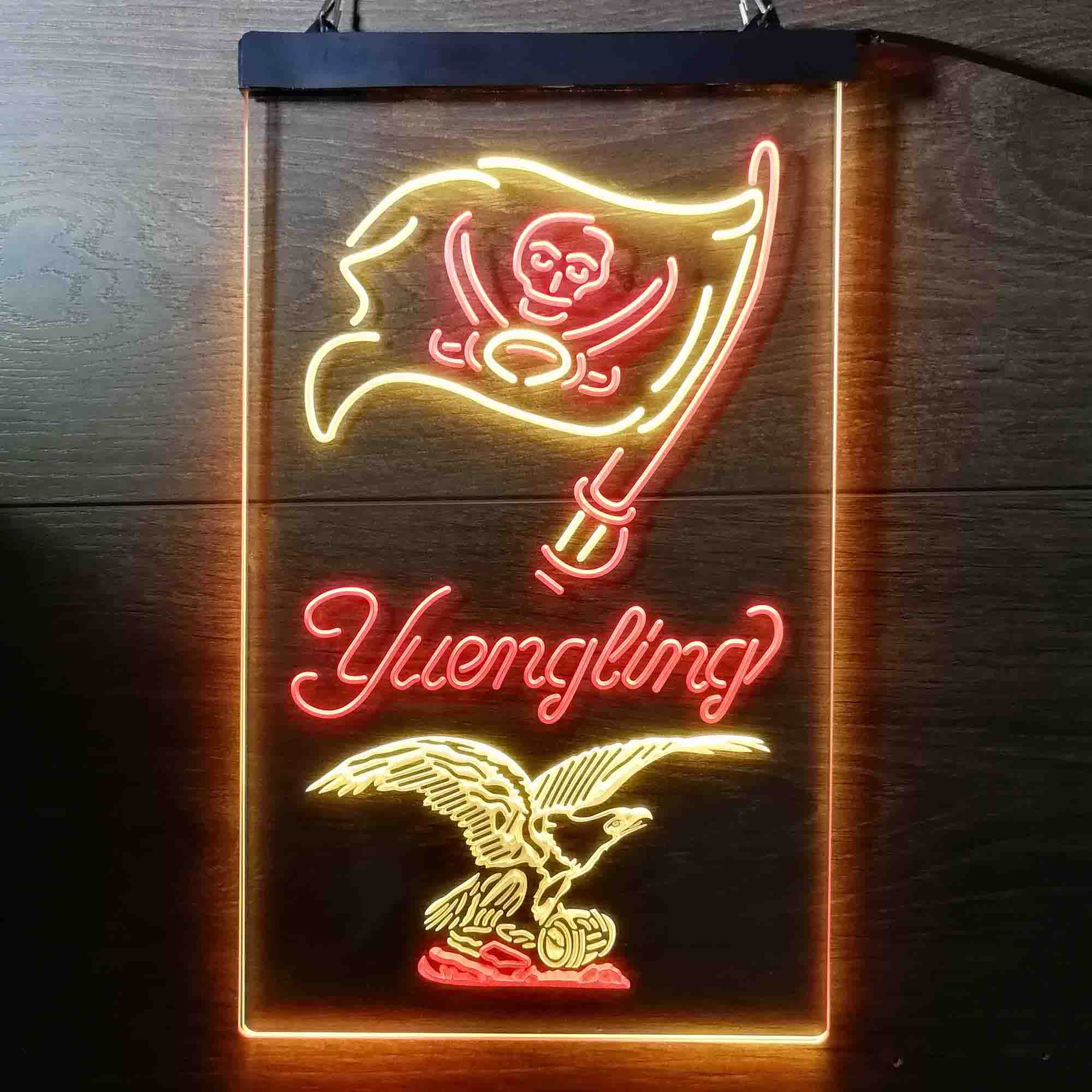 Yuengling Bar Tampa Bay Buccaneers Est. 1976 LED Neon Sign