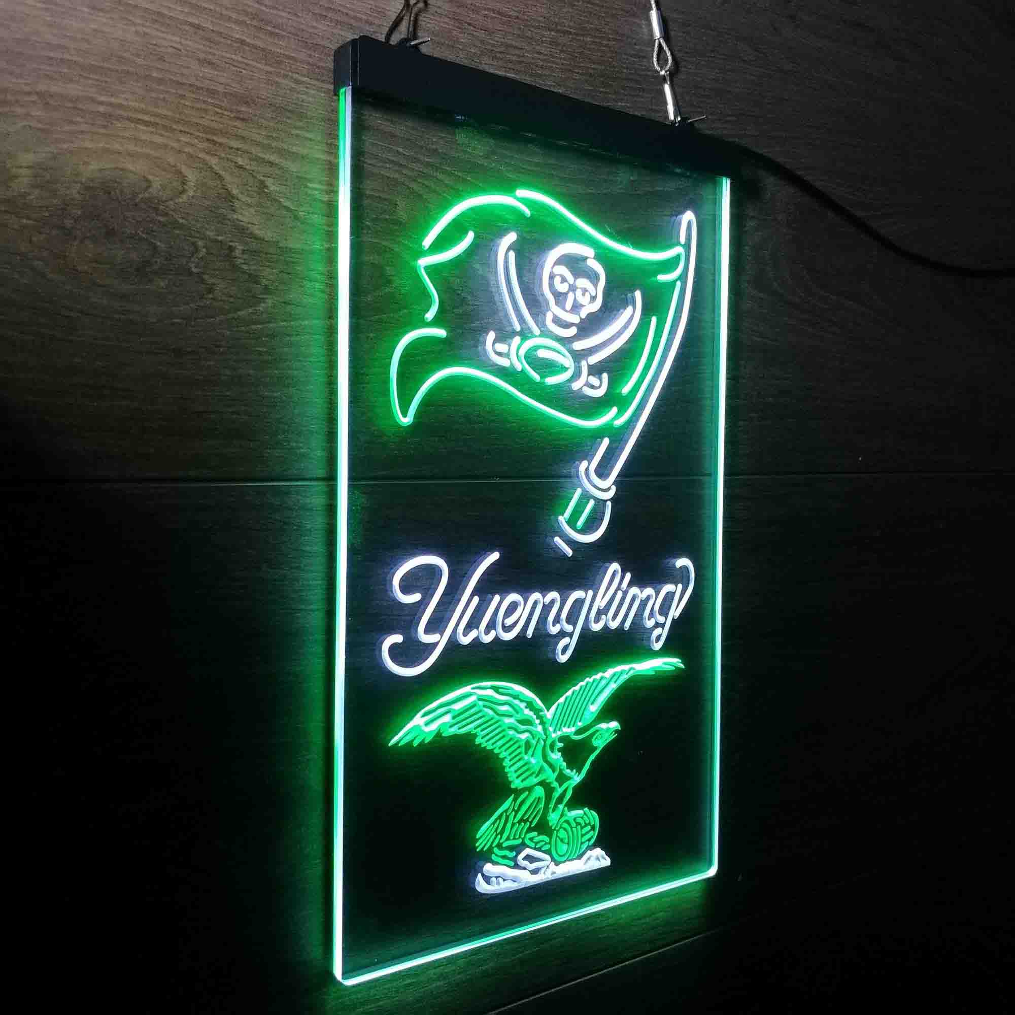 Yuengling Bar Tampa Bay Buccaneers Est. 1976 LED Neon Sign