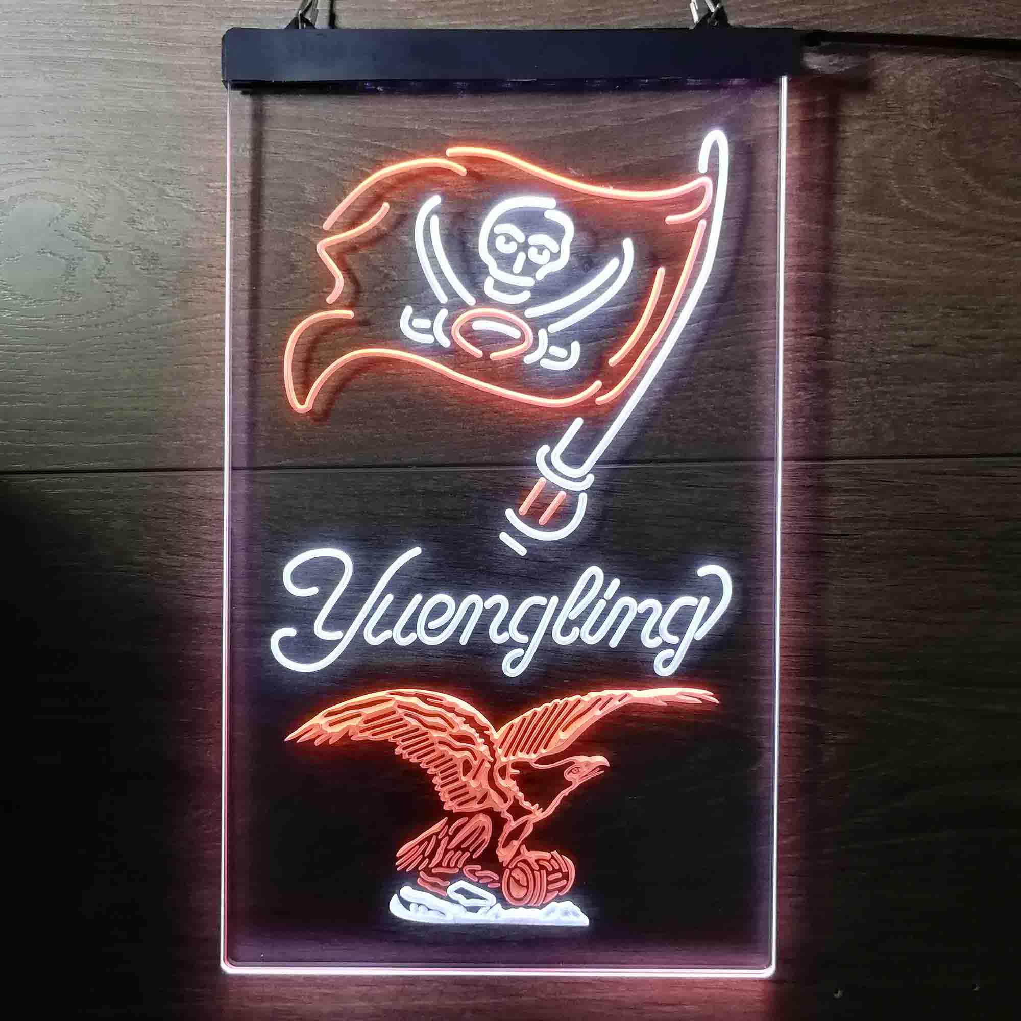 Yuengling Bar Tampa Bay Buccaneers Est. 1976 LED Neon Sign