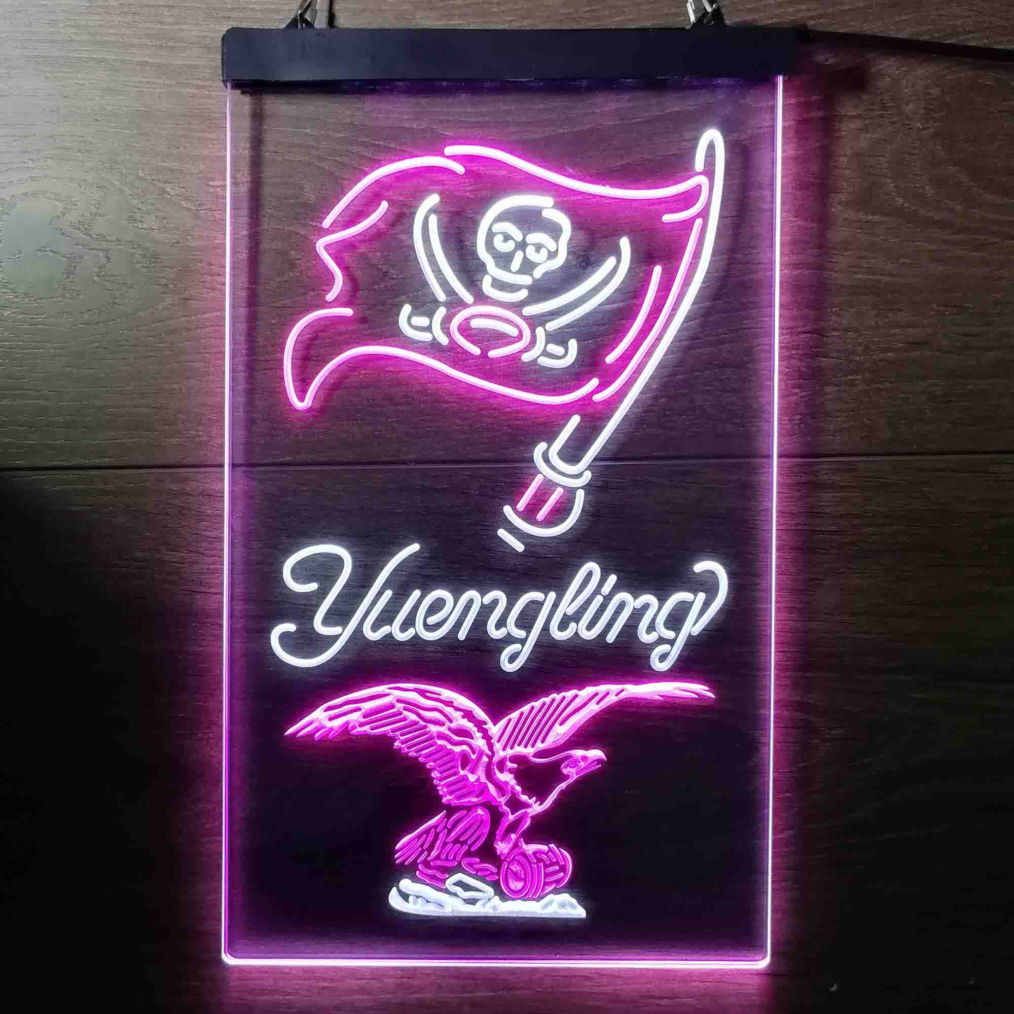 Yuengling Bar Tampa Bay Buccaneers Est. 1976 LED Neon Sign